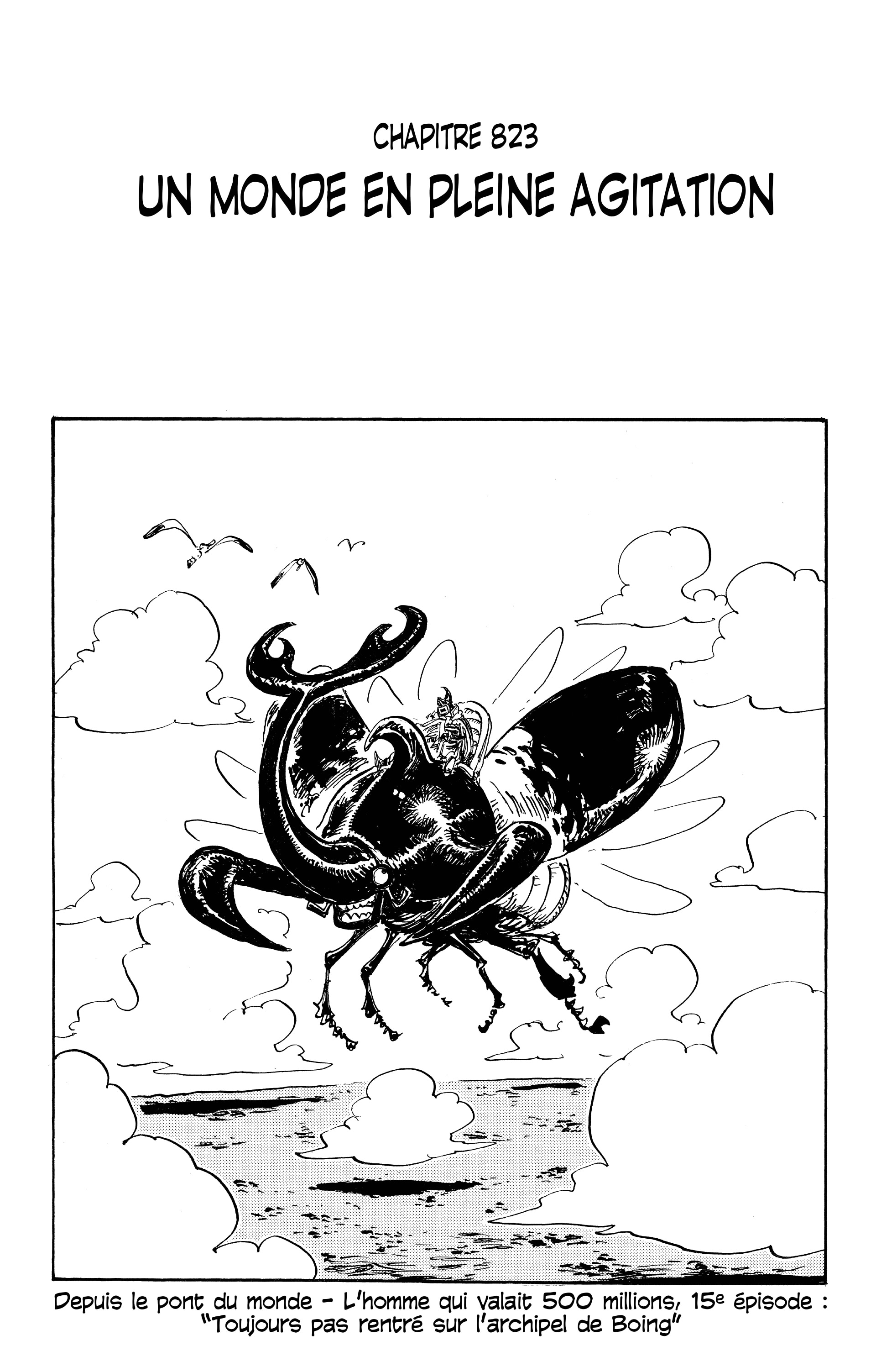 One Piece Chapitre 823 - Page 1
