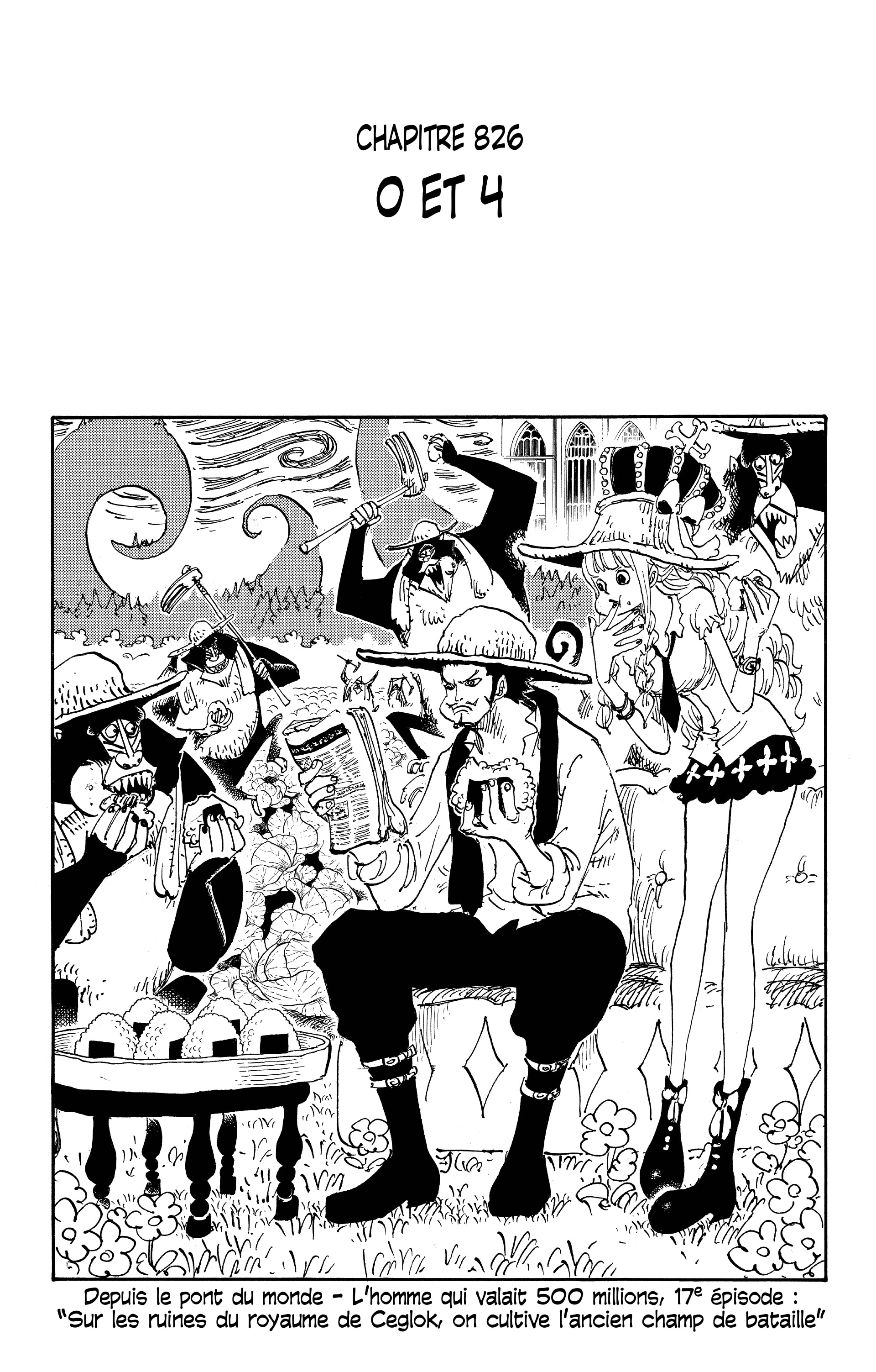 One Piece Chapitre 826 - Page 1