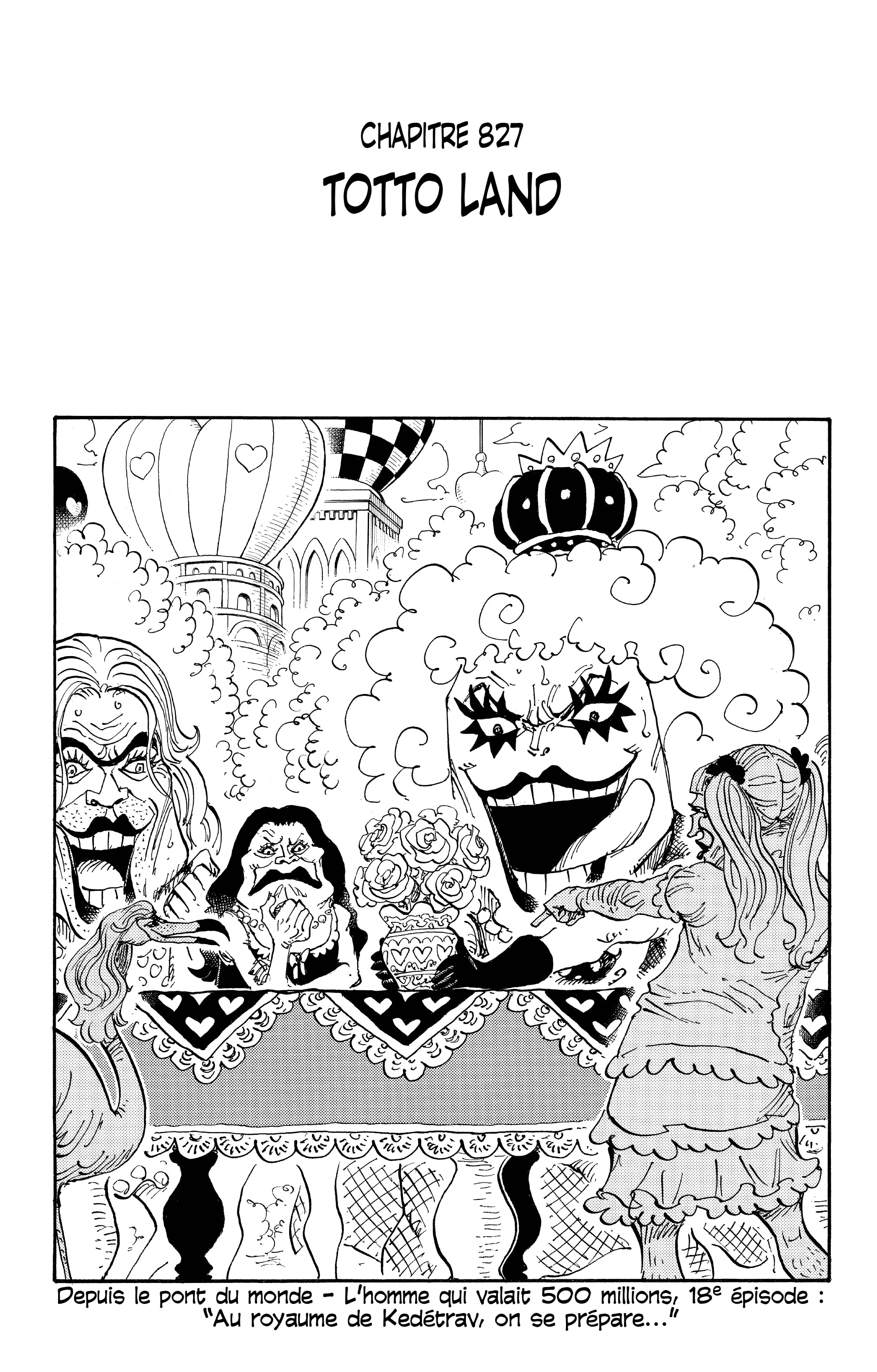One Piece Chapitre 827 - Page 1