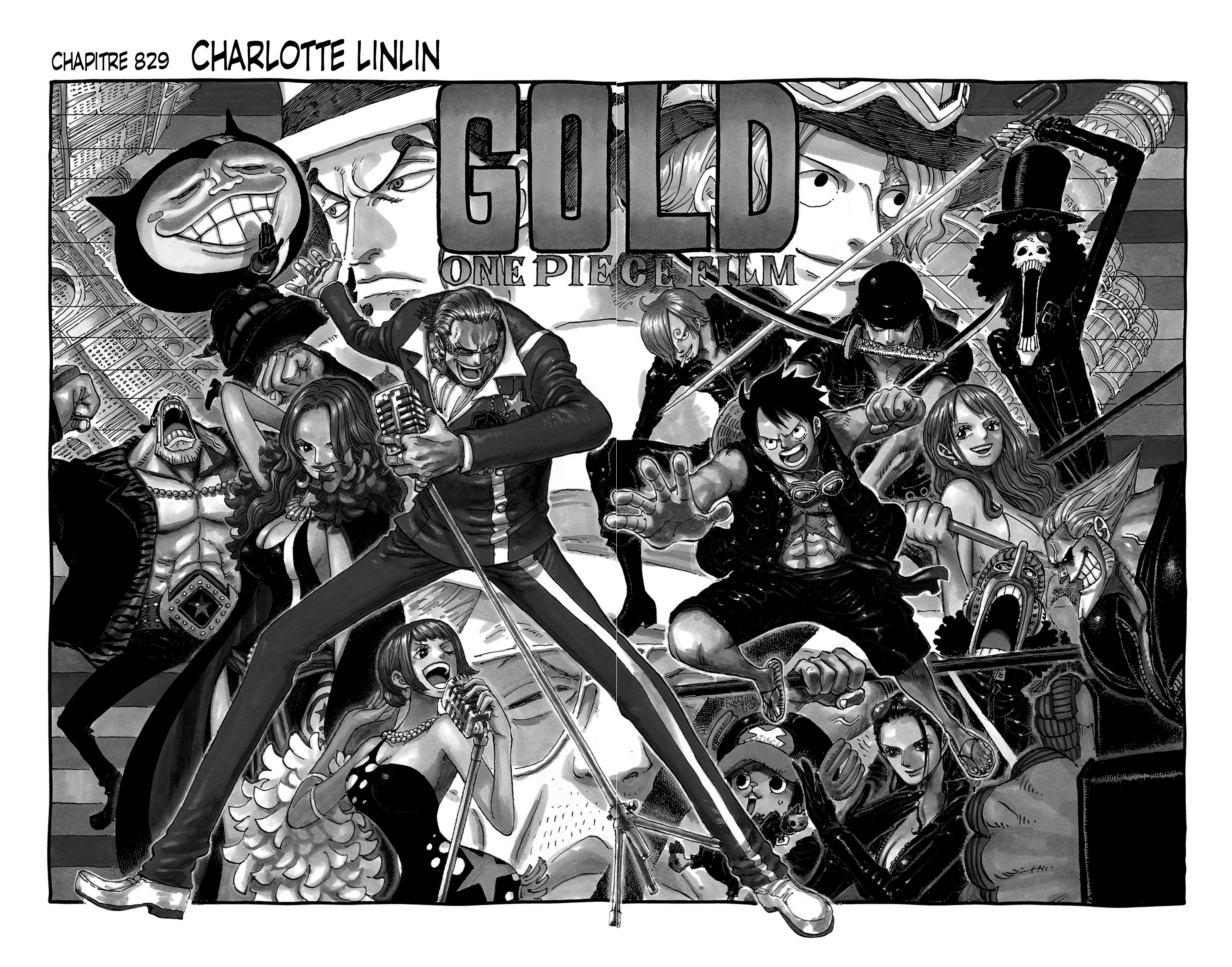 One Piece Chapitre 829 - Page 1