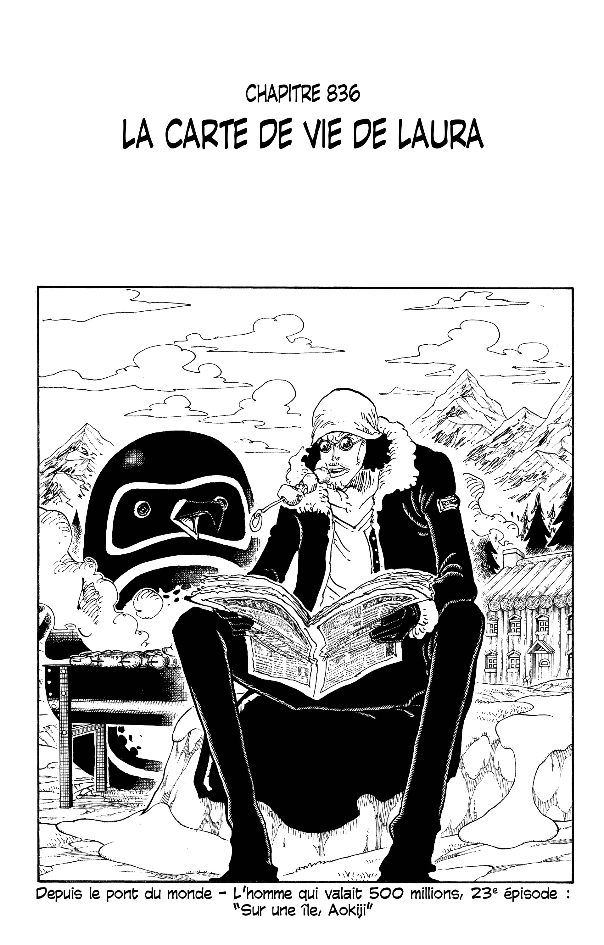 One Piece Chapitre 836 - Page 1