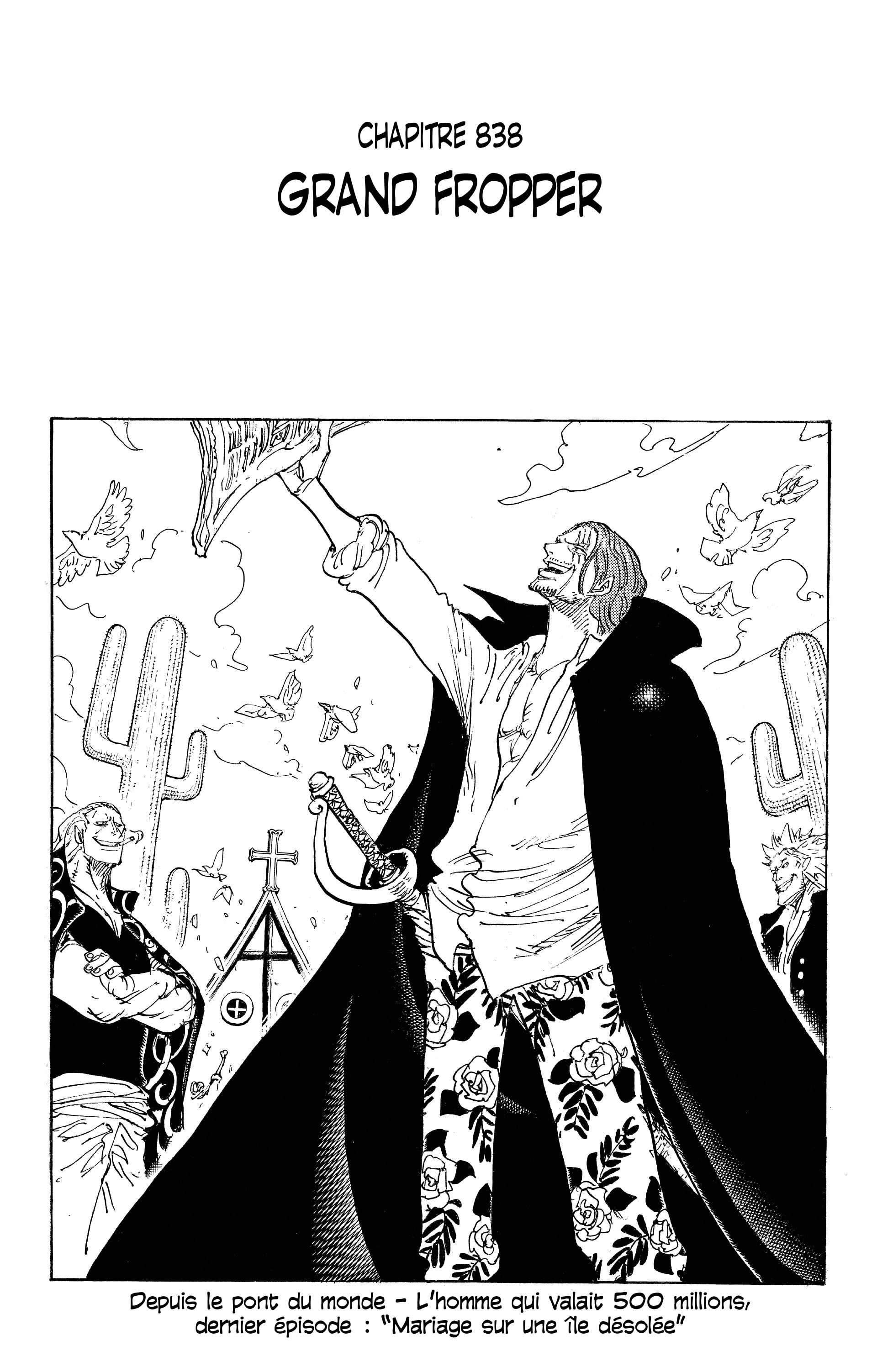 One Piece Chapitre 838 - Page 1