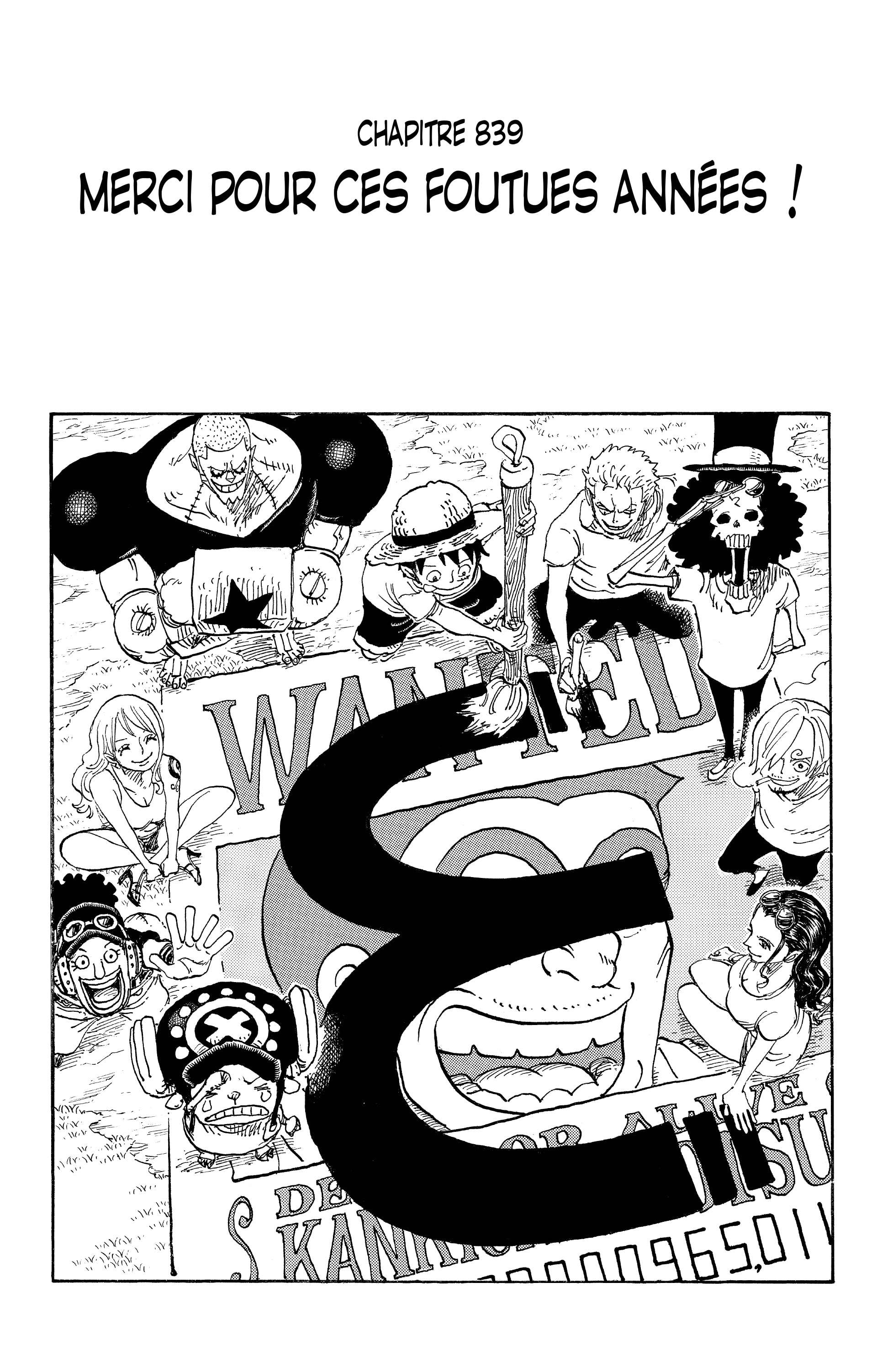 One Piece Chapitre 839 - Page 6