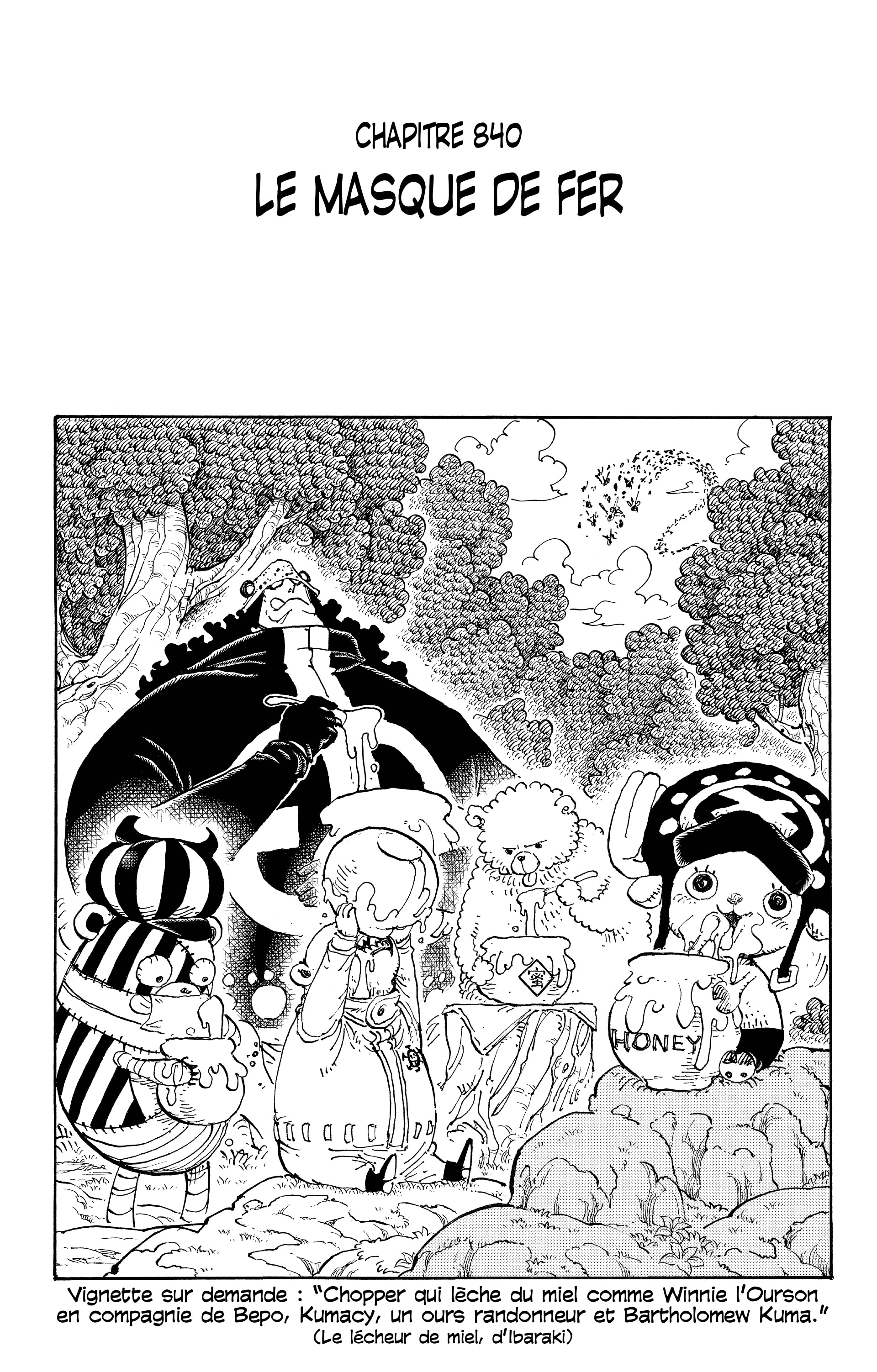 One Piece Chapitre 840 - Page 1
