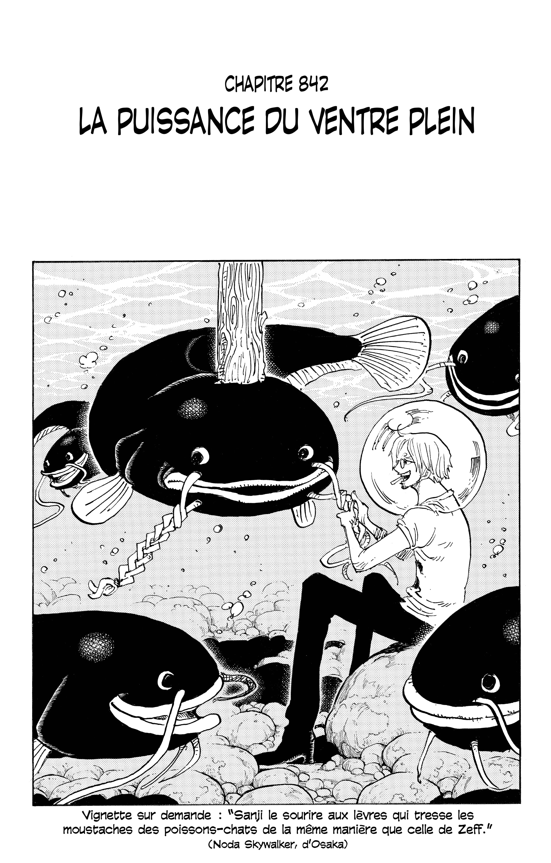 One Piece Chapitre 842 - Page 1