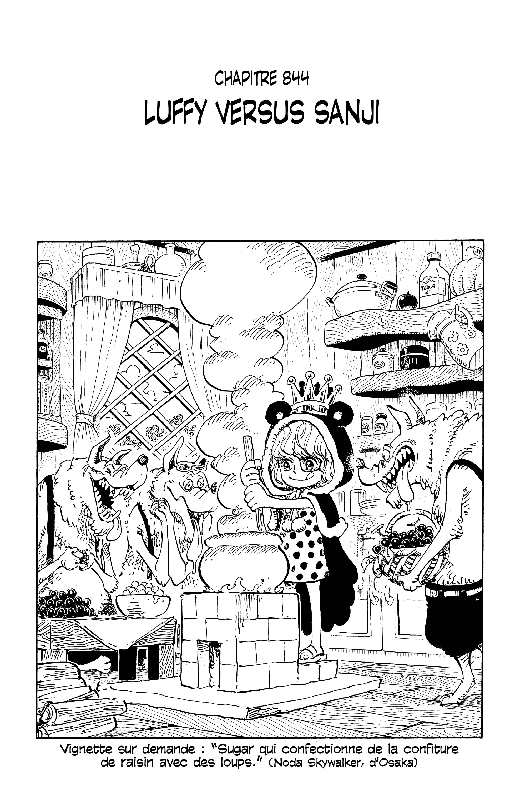 One Piece Chapitre 844 - Page 1