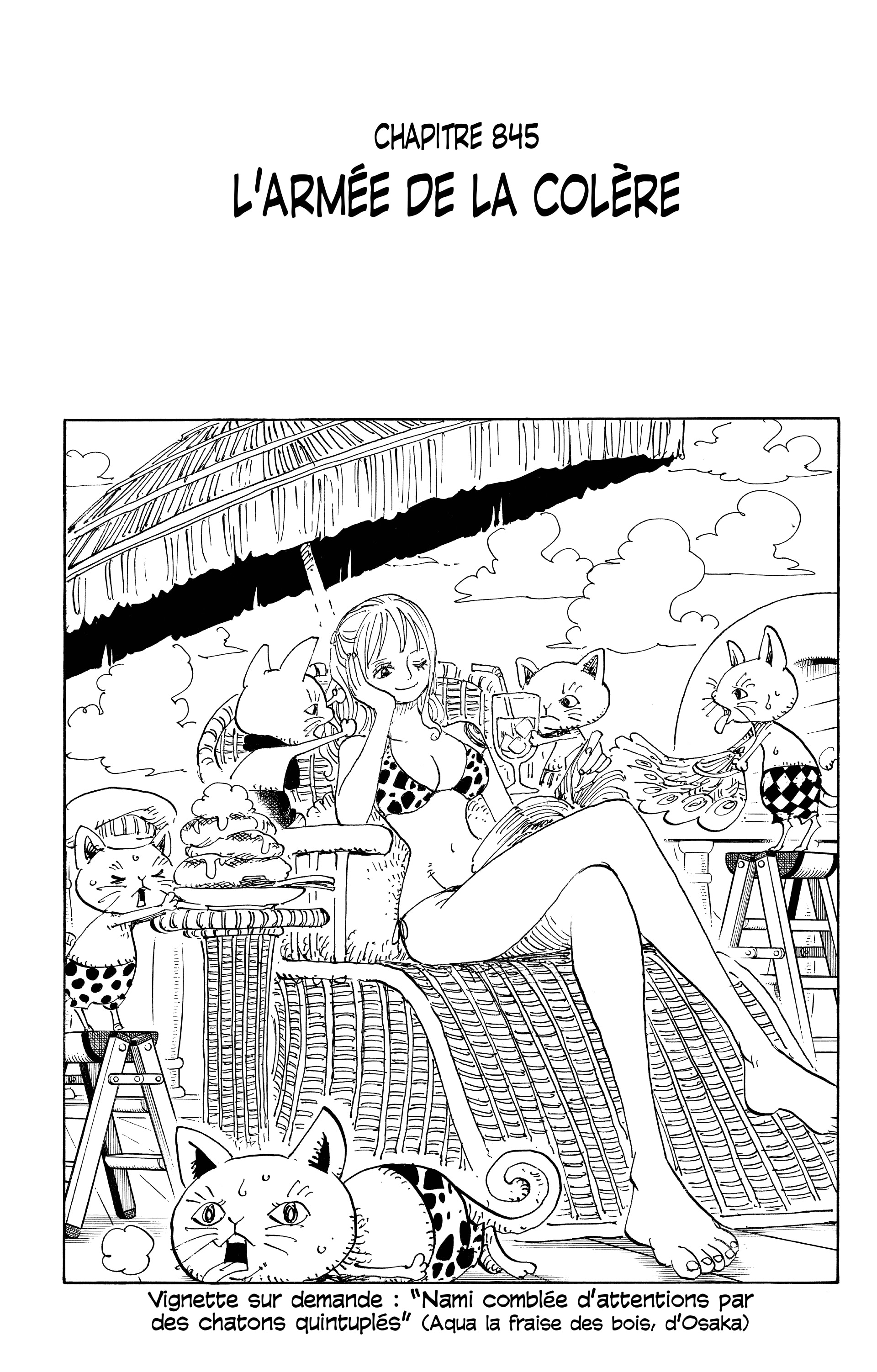 One Piece Chapitre 845 - Page 1