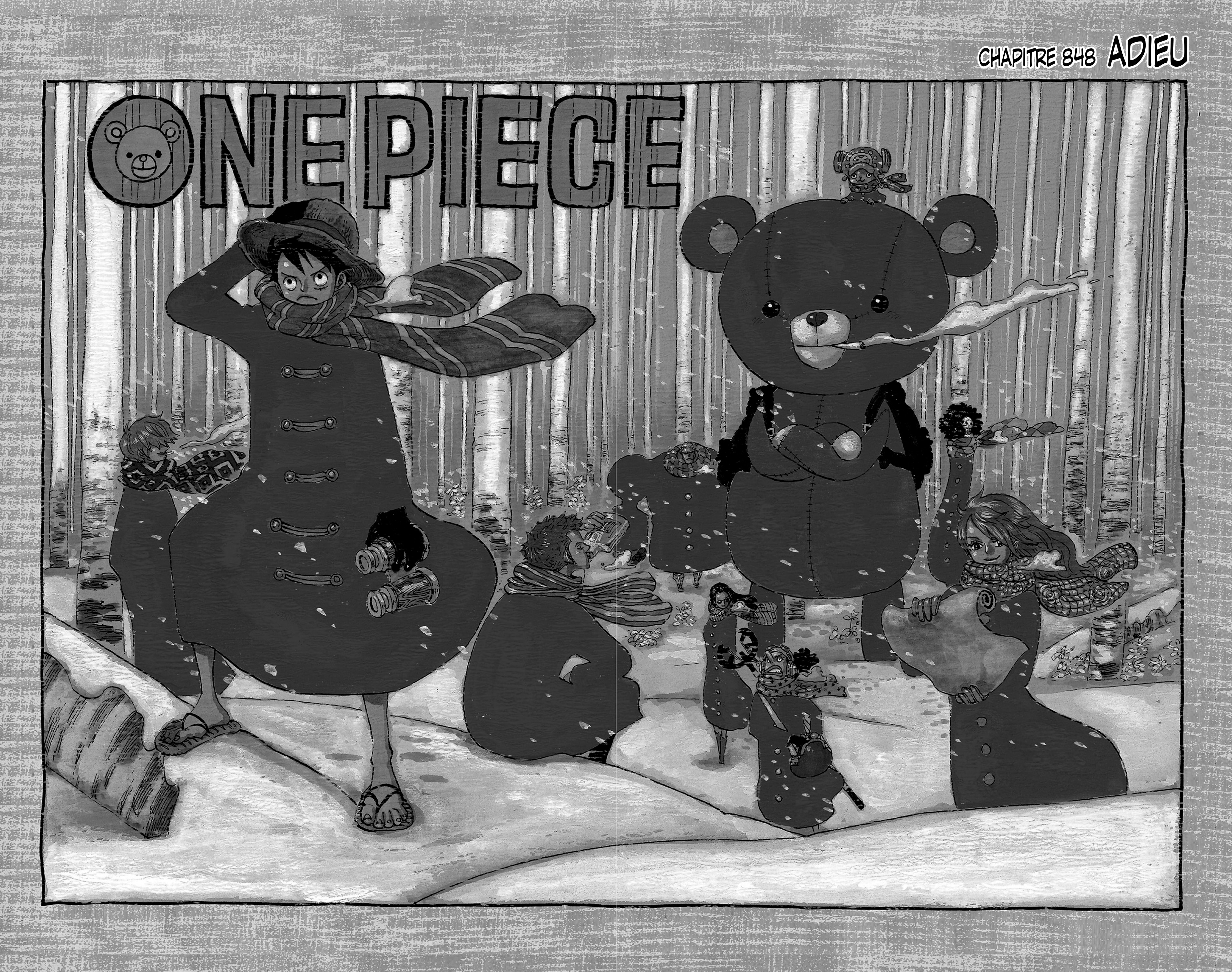 One Piece Chapitre 848 - Page 1