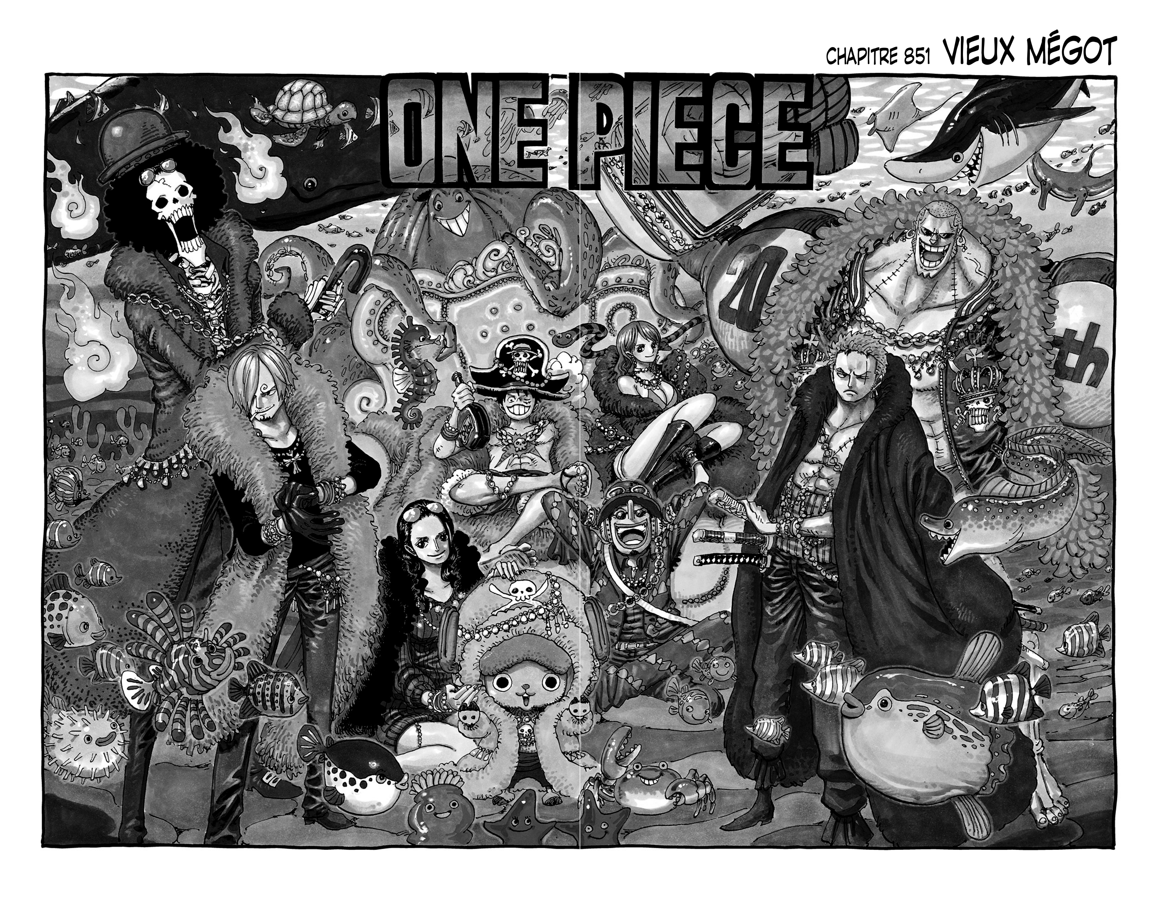 One Piece Chapitre 851 - Page 1