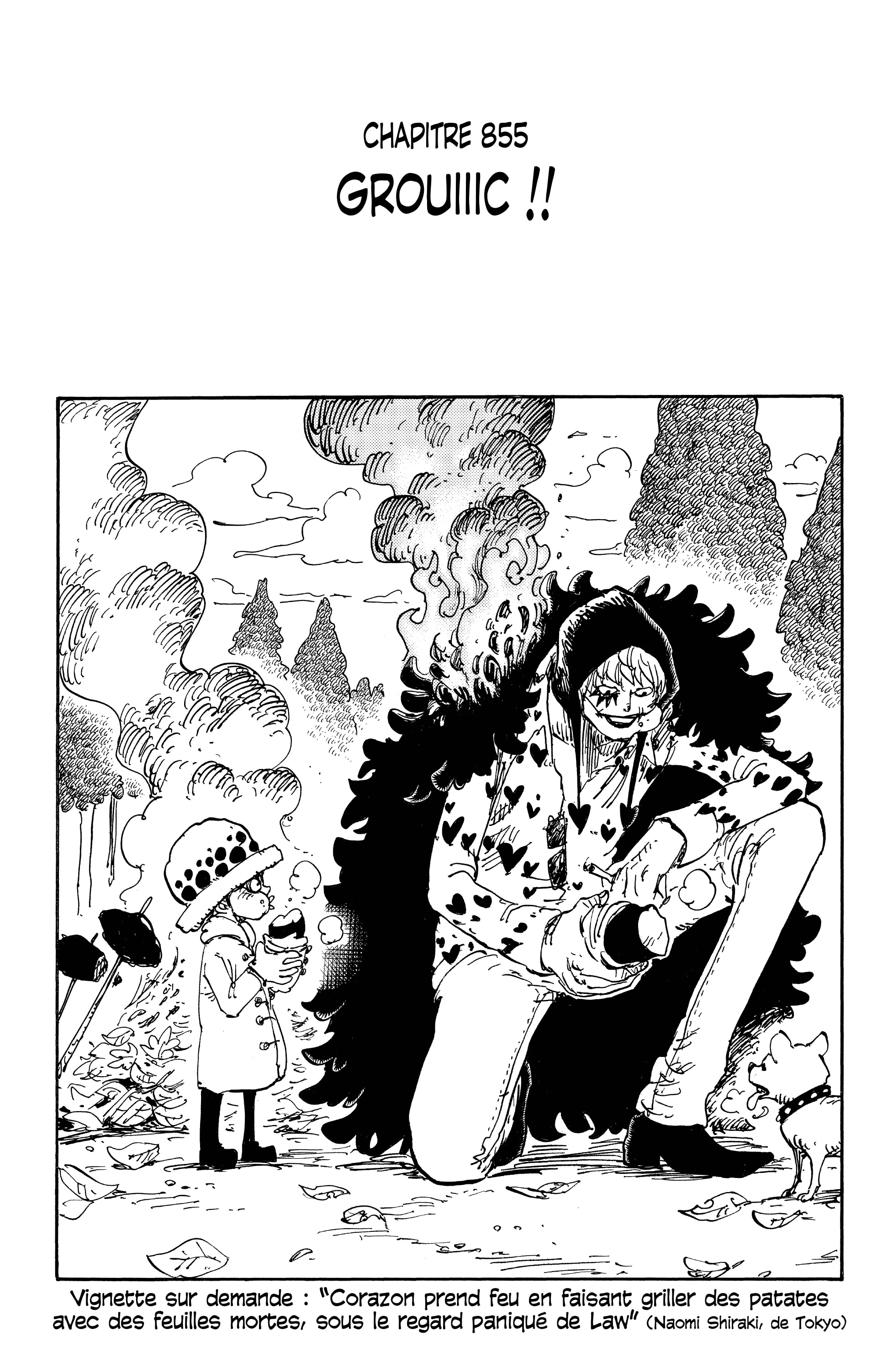 One Piece Chapitre 855 - Page 1