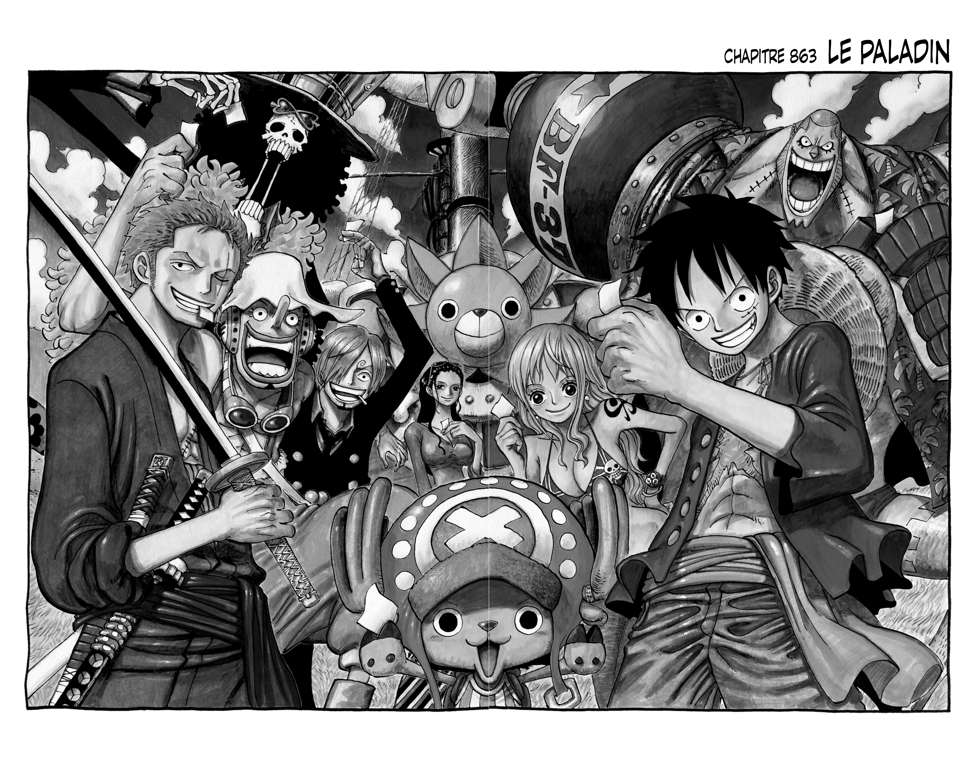 One Piece Chapitre 863 - Page 1