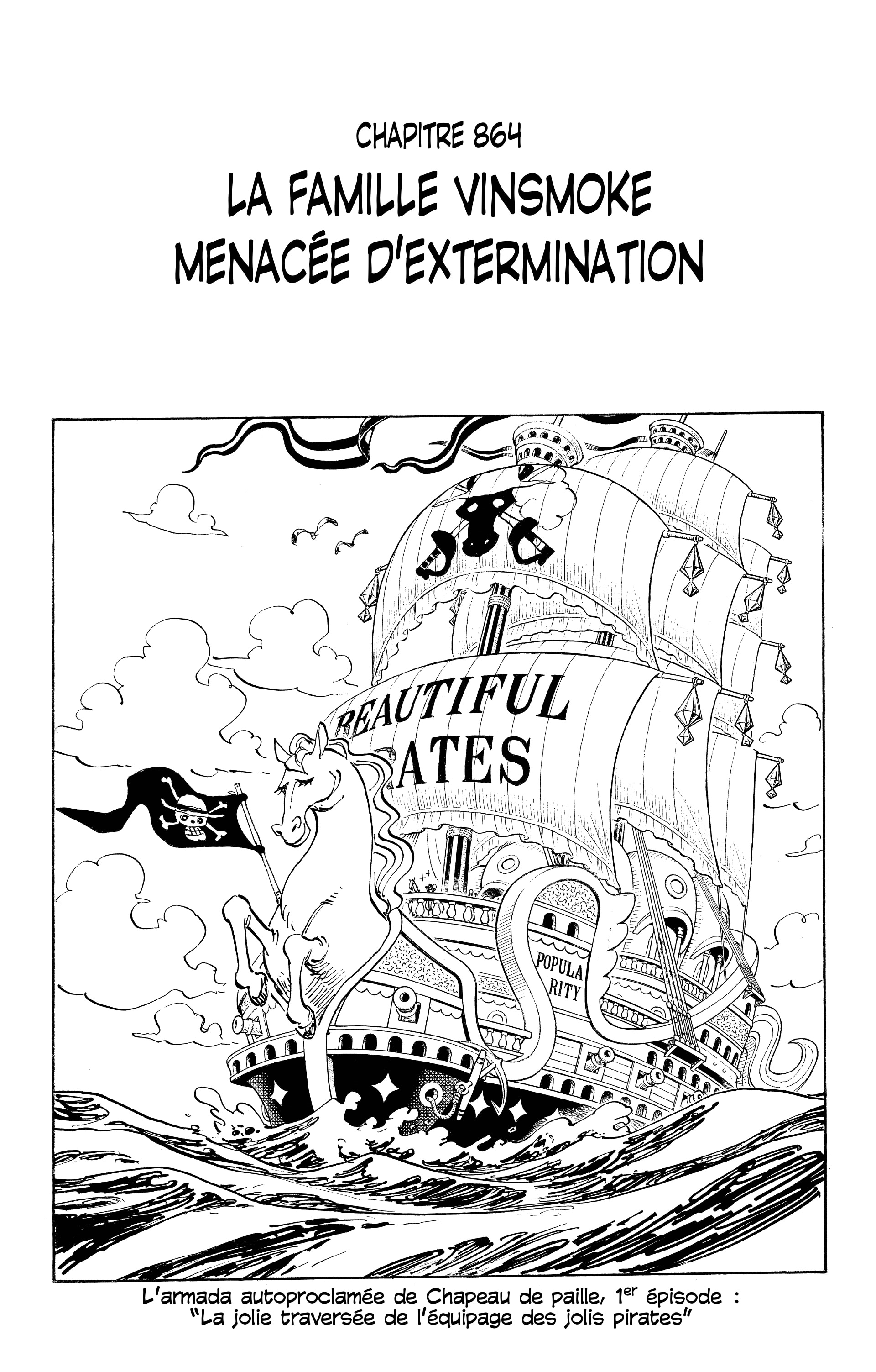 One Piece Chapitre 864 - Page 1