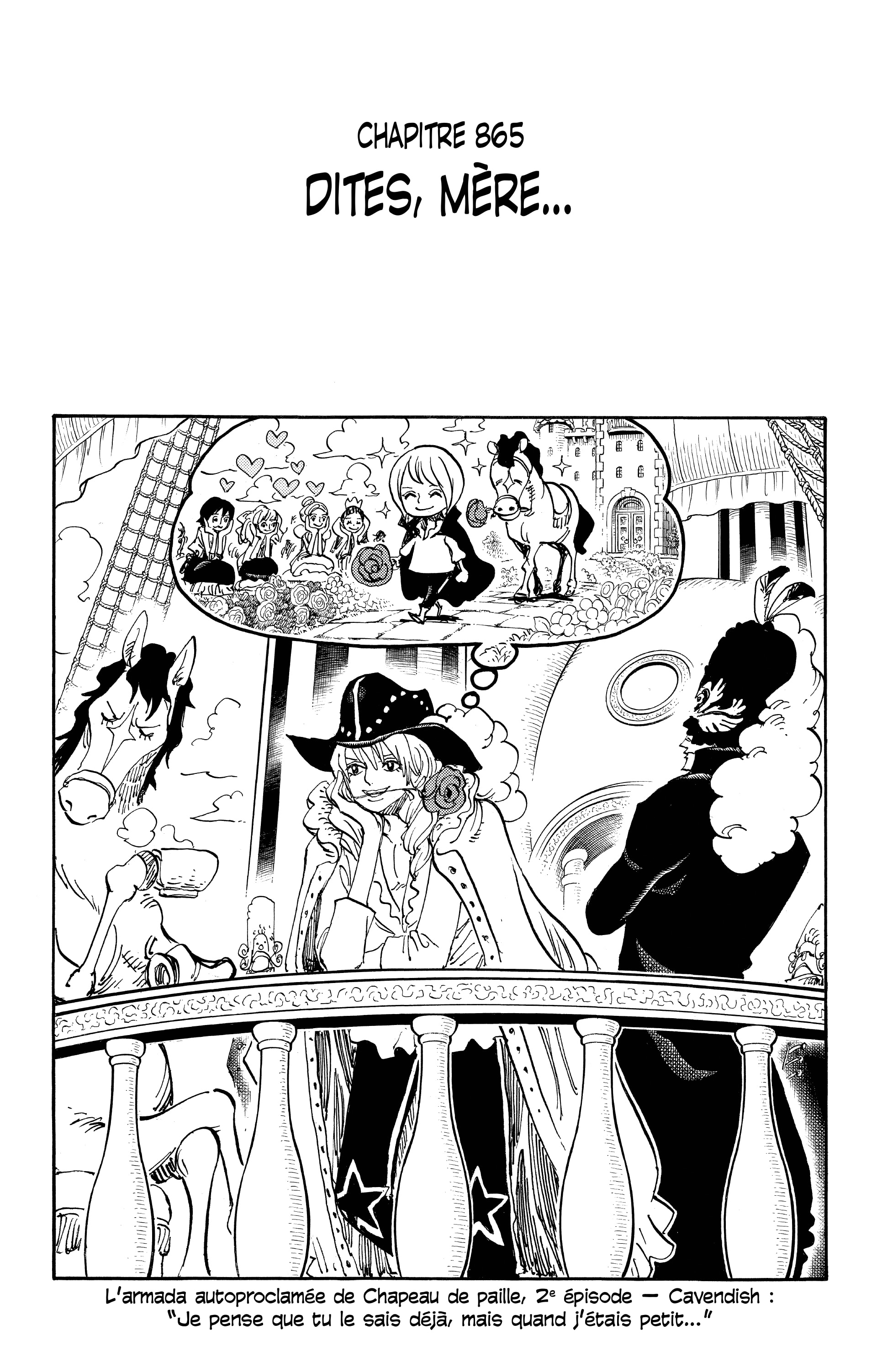 One Piece Chapitre 865 - Page 1