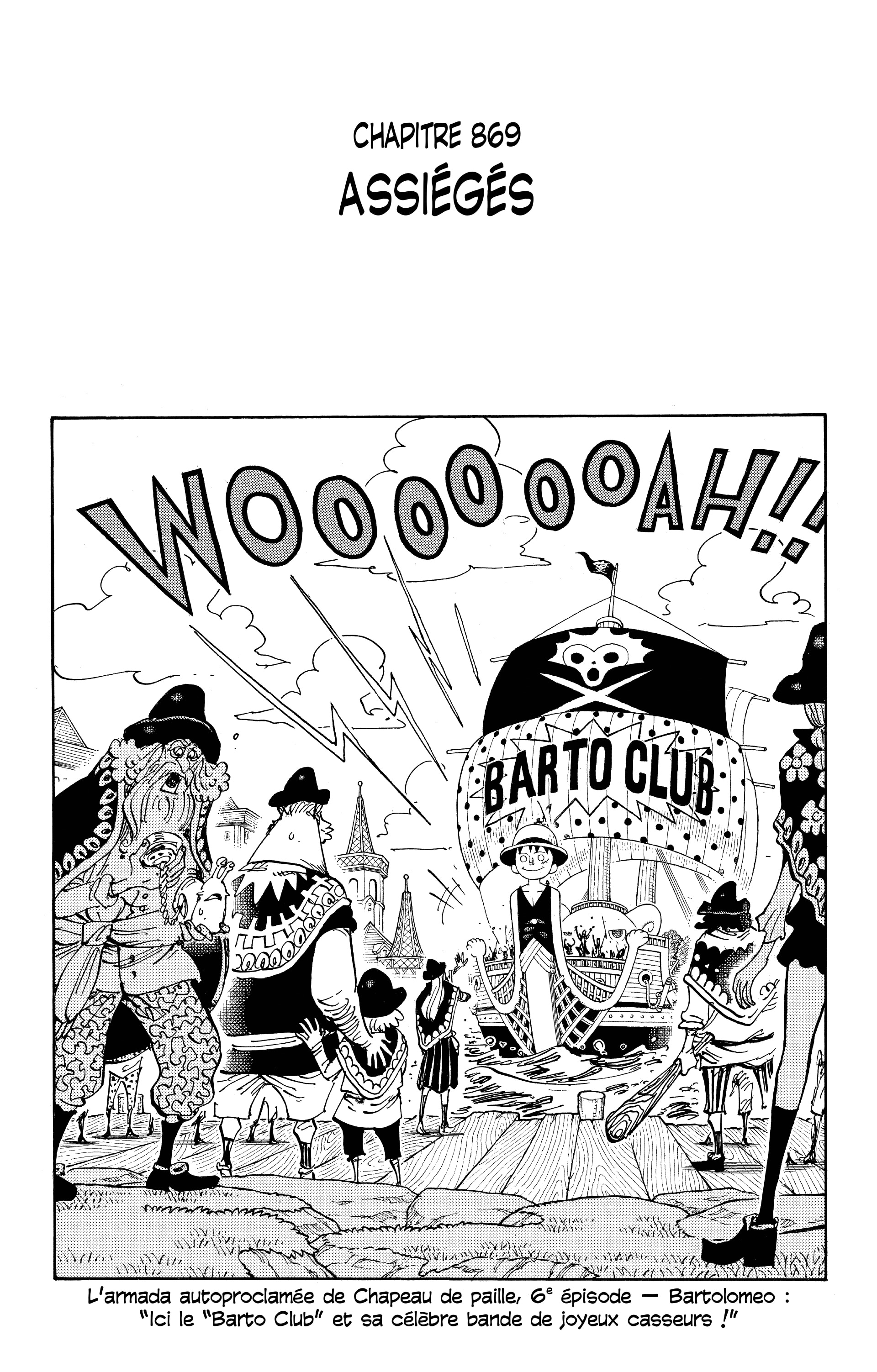 One Piece Chapitre 869 - Page 1