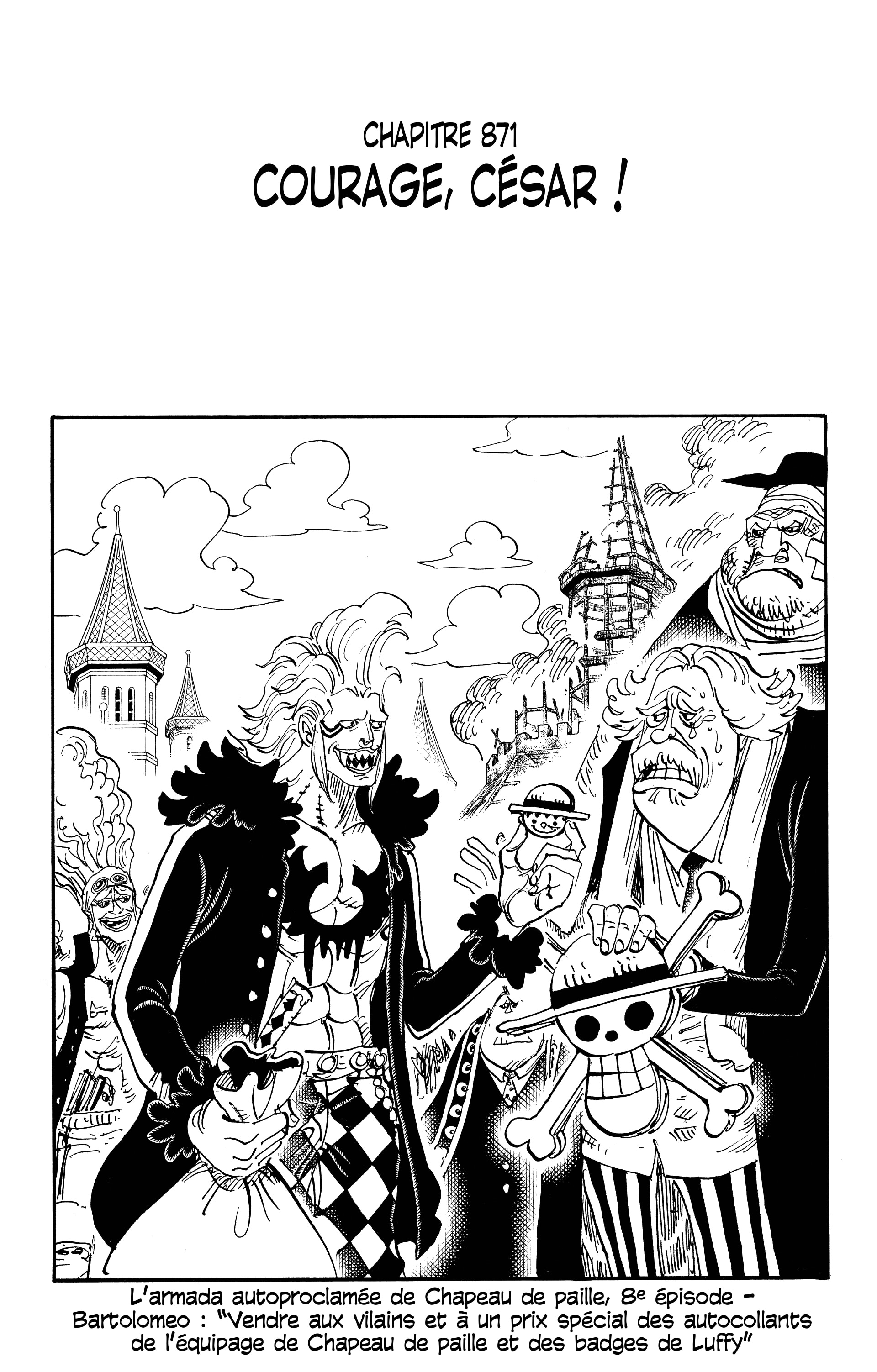 One Piece Chapitre 871 - Page 1