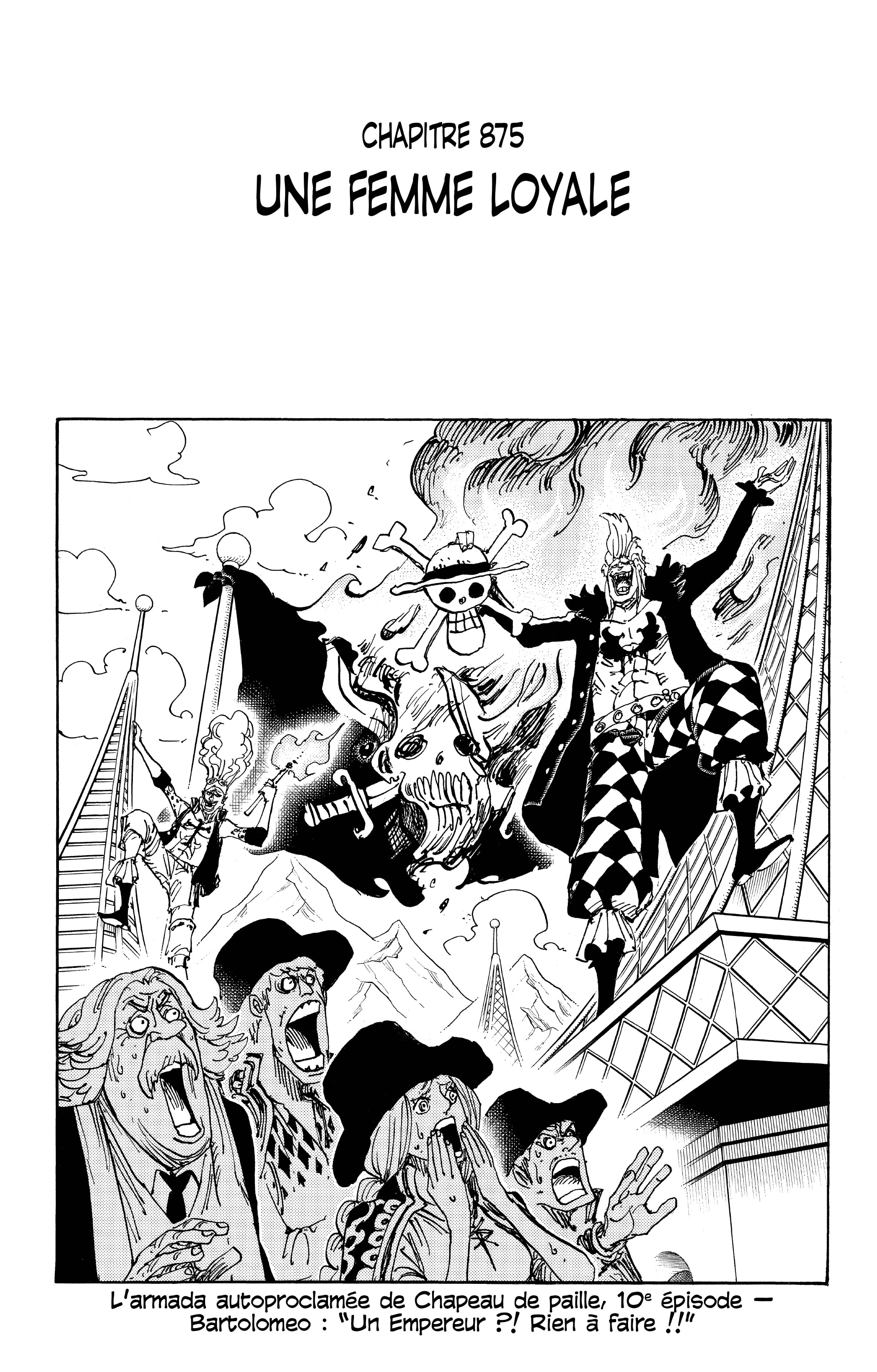 One Piece Chapitre 875 - Page 1