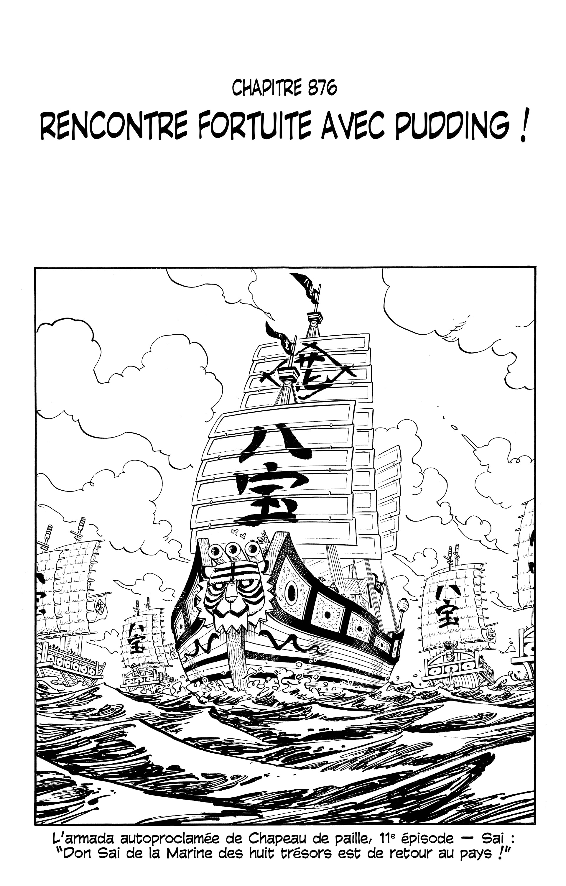 One Piece Chapitre 876 - Page 1