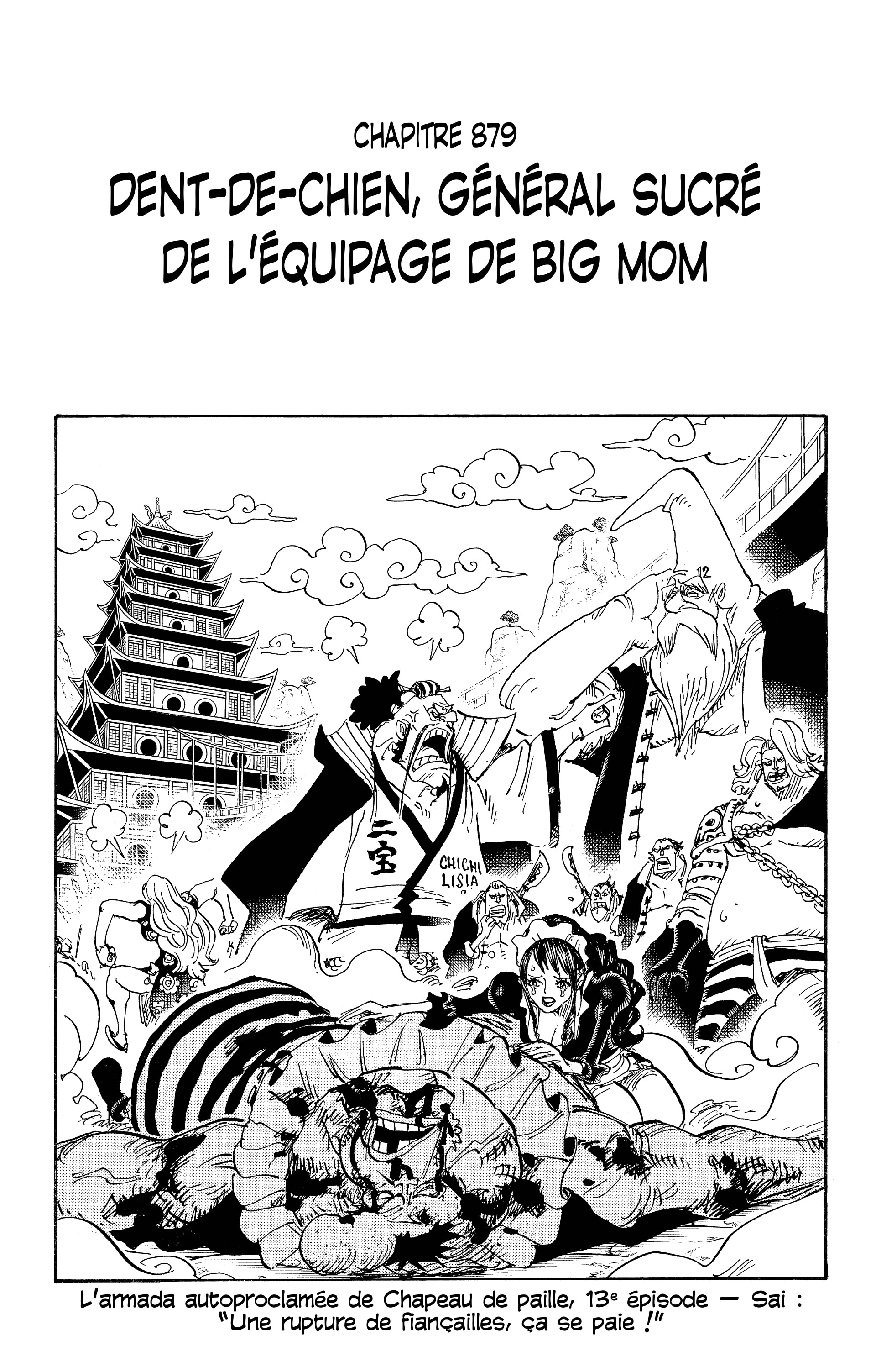 One Piece Chapitre 879 - Page 1