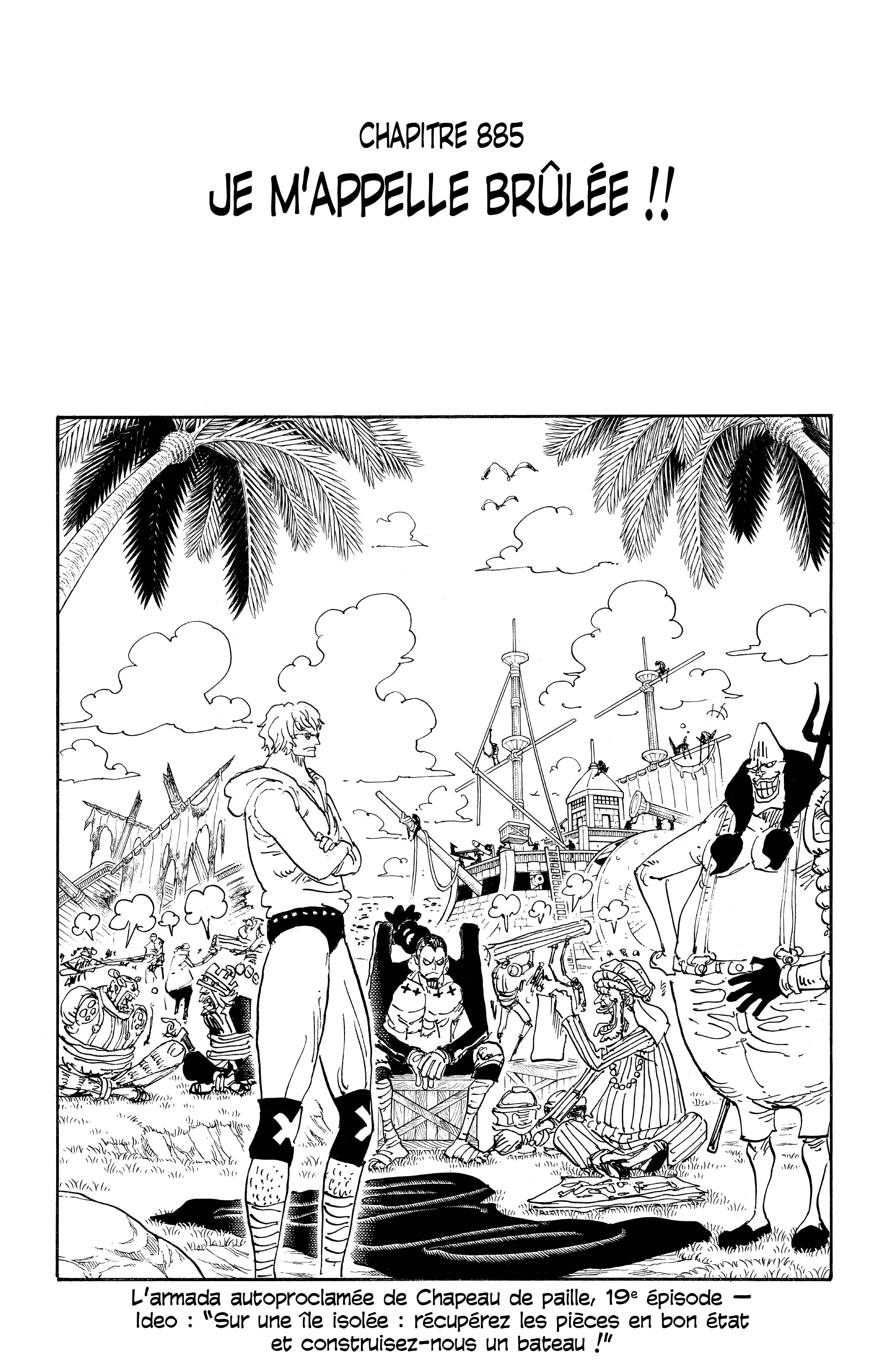 One Piece Chapitre 885 - Page 1