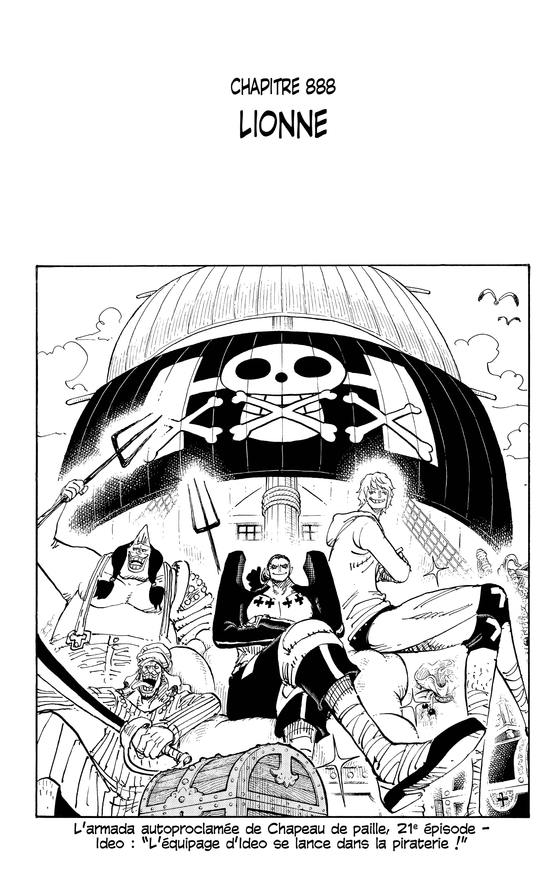 One Piece Chapitre 888 - Page 1