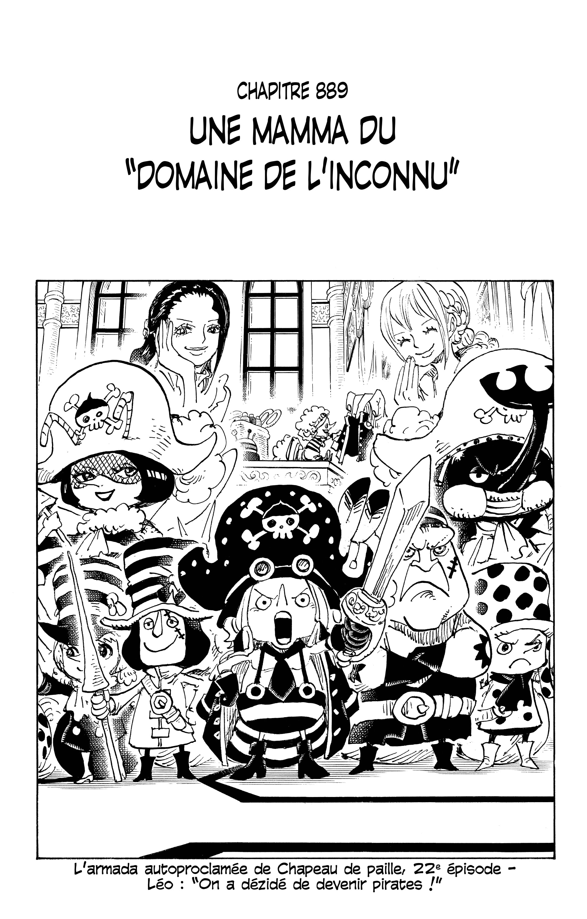 One Piece Chapitre 889 - Page 1