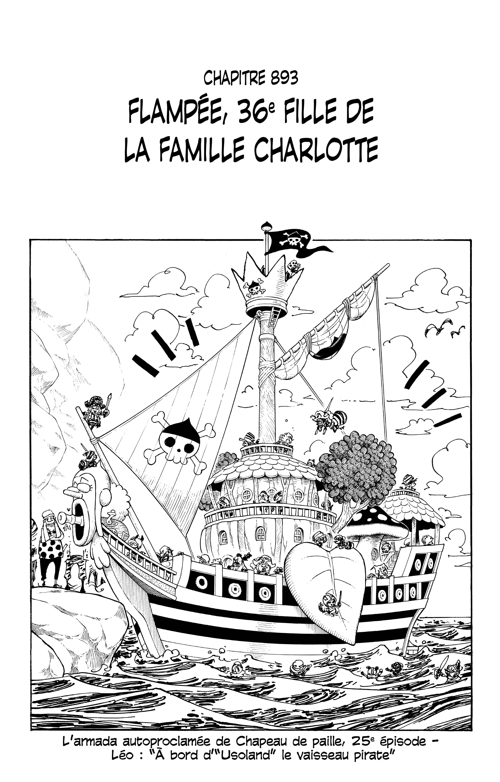 One Piece Chapitre 893 - Page 1