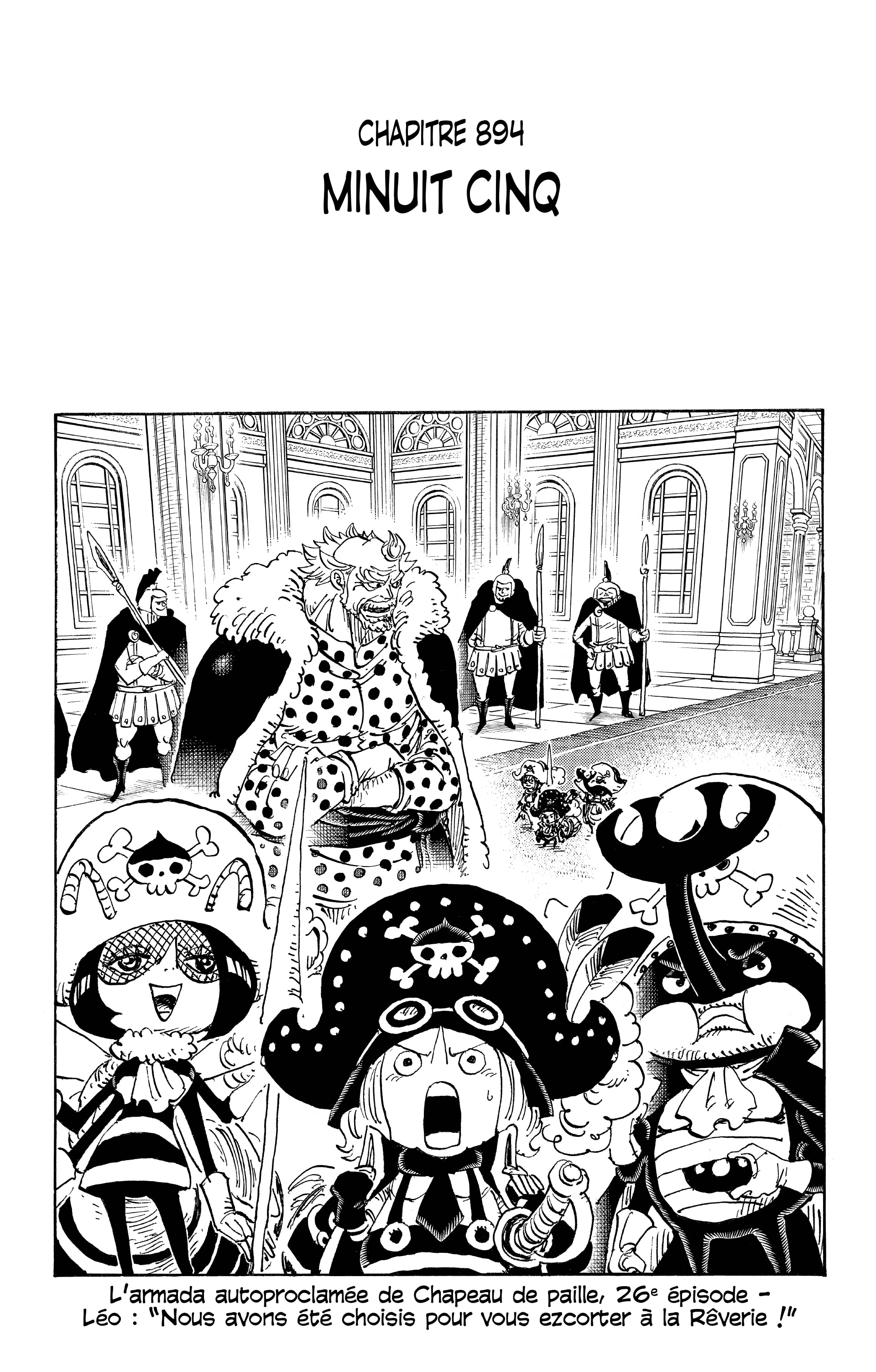 One Piece Chapitre 894 - Page 1