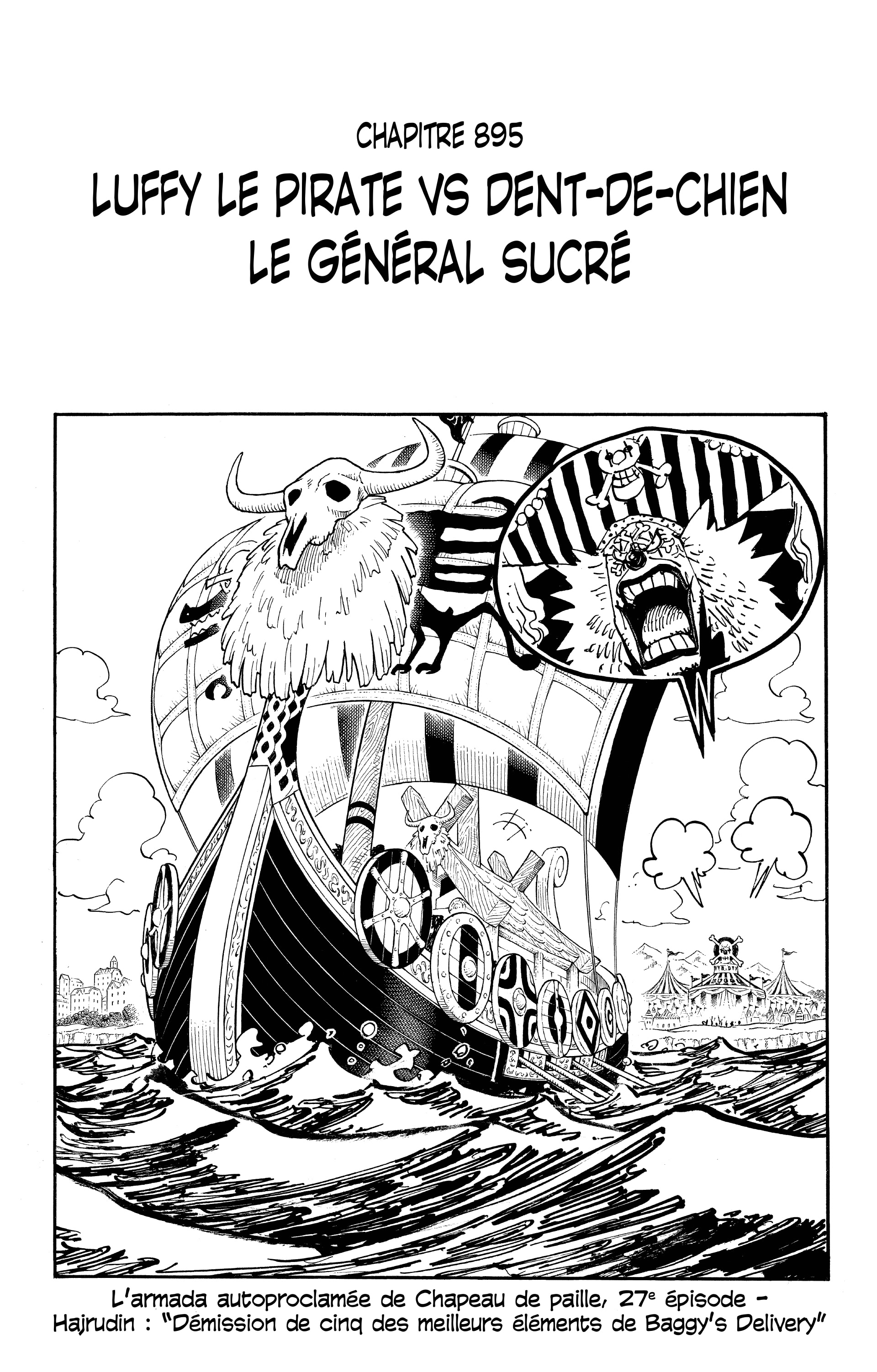One Piece Chapitre 895 - Page 1