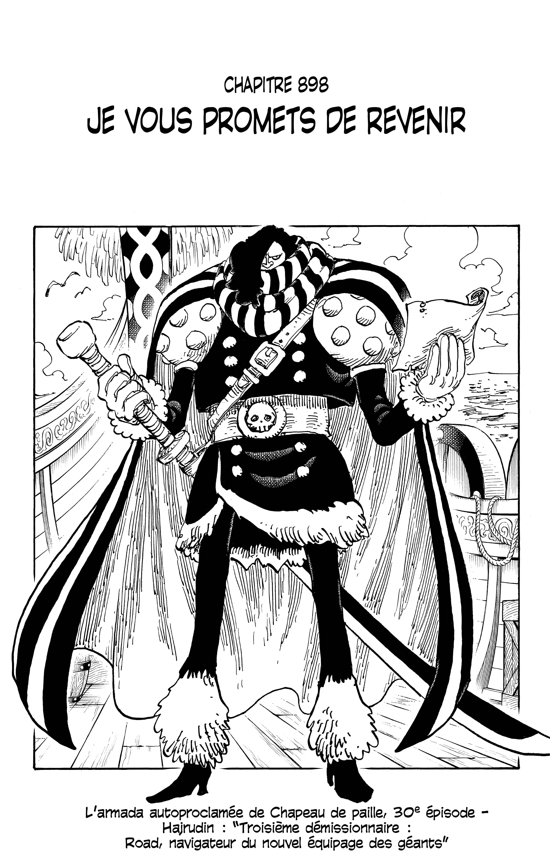 One Piece Chapitre 898 - Page 1