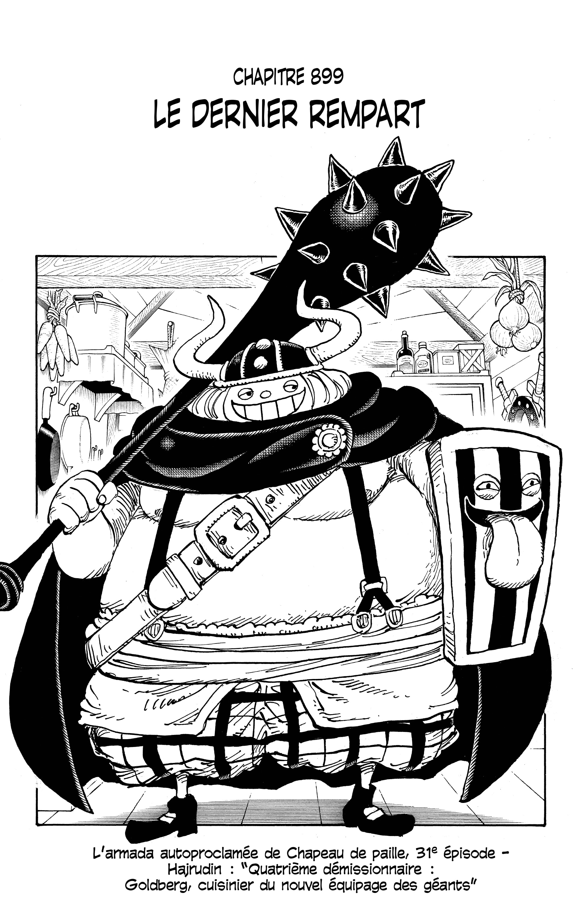 One Piece Chapitre 899 - Page 1