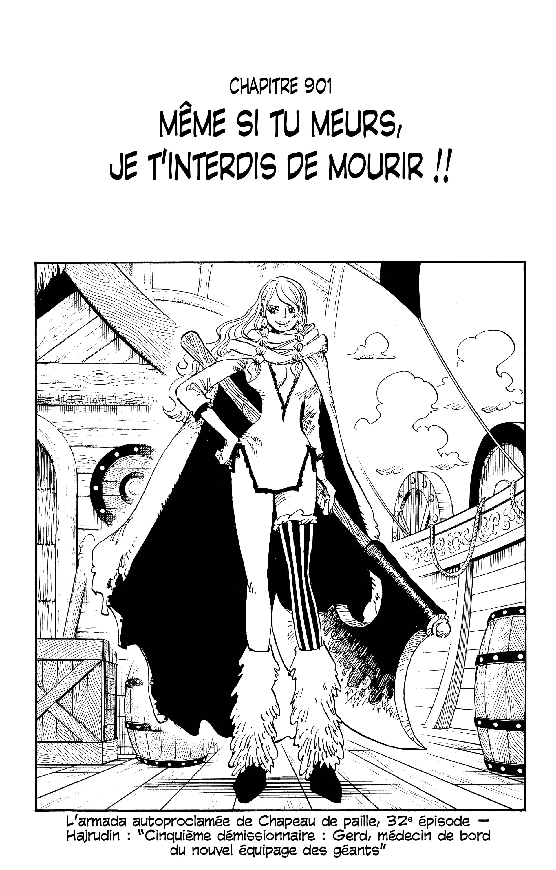 One Piece Chapitre 901 - Page 7