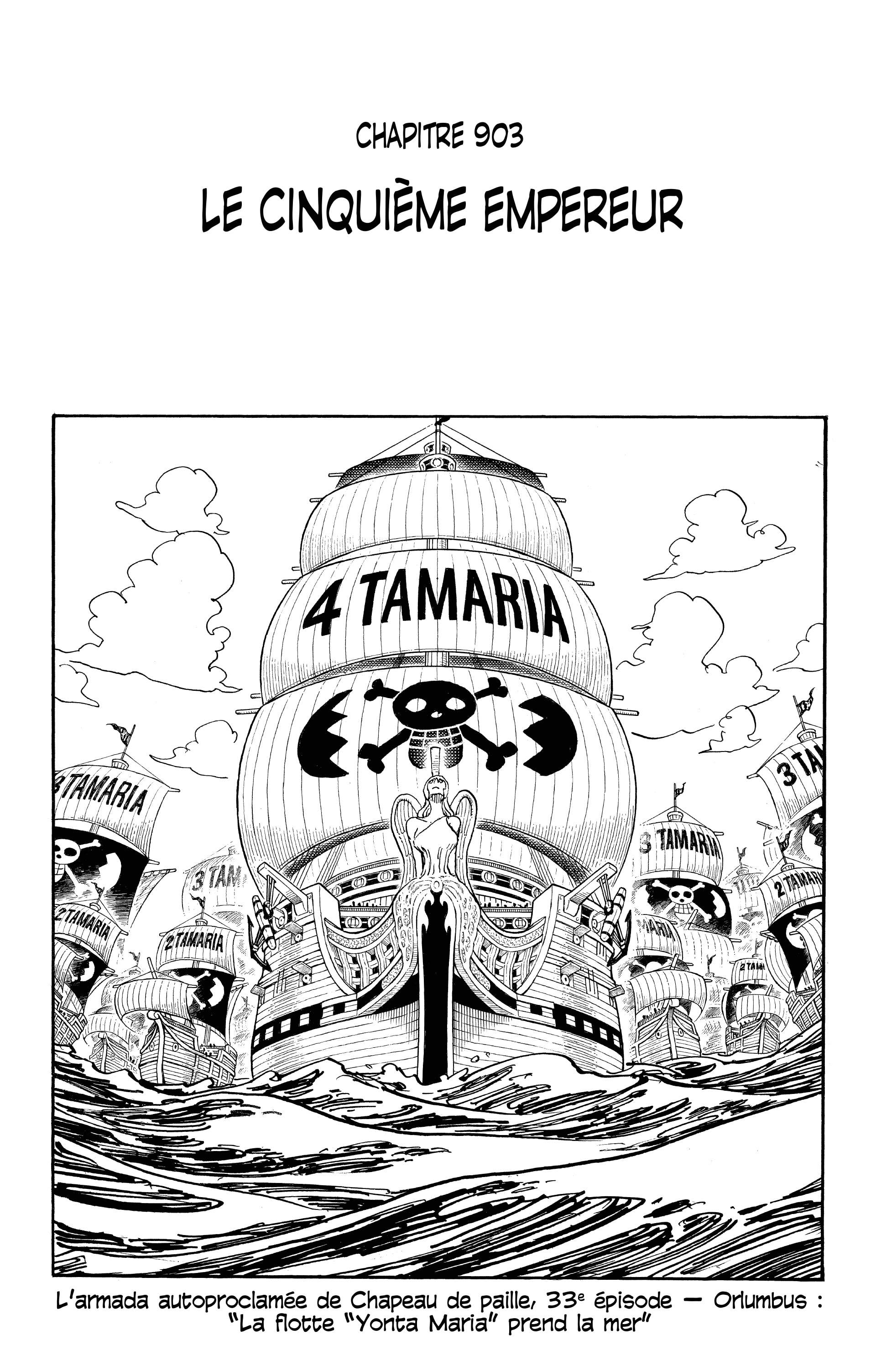 One Piece Chapitre 903 - Page 1