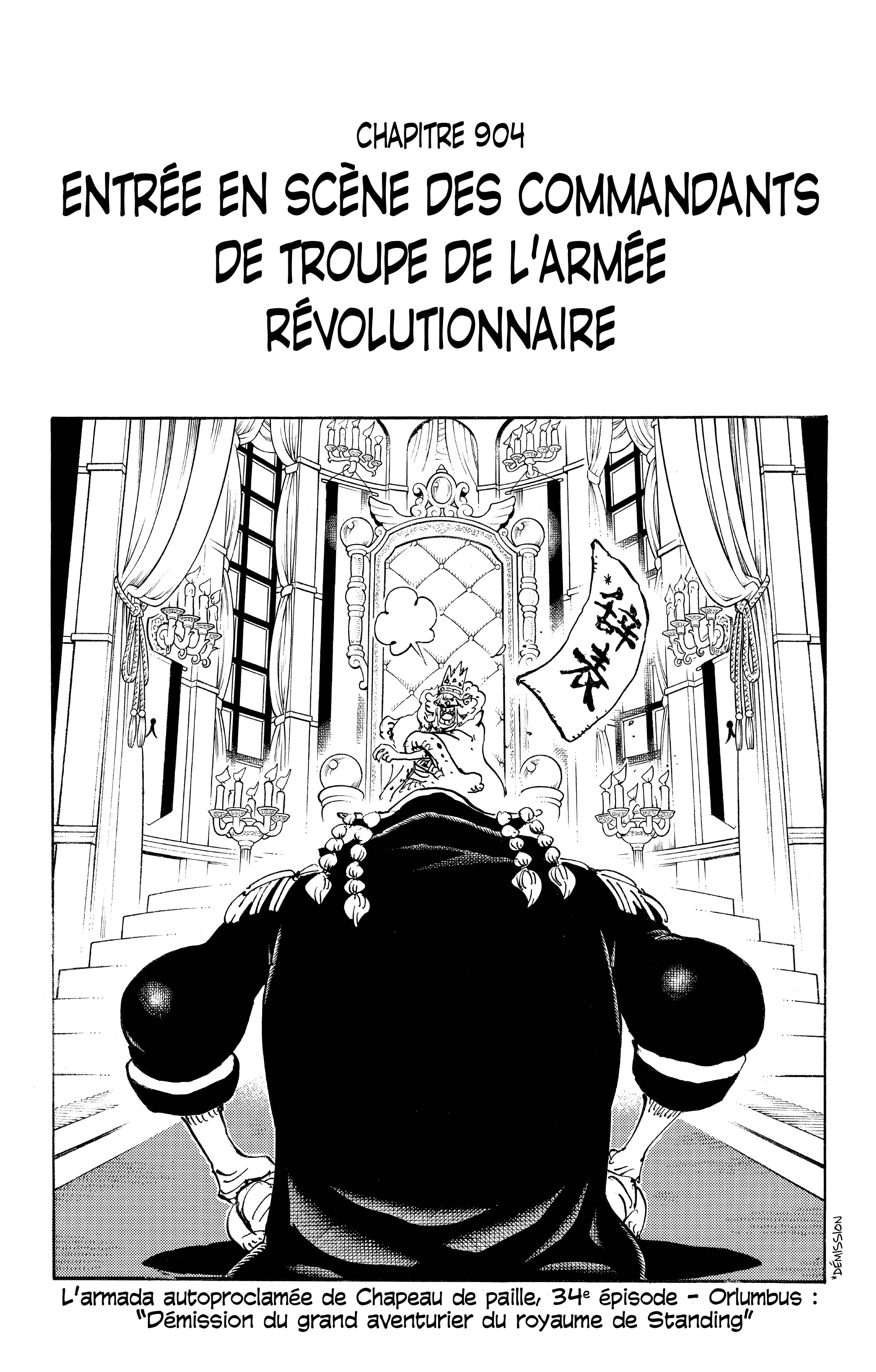 One Piece Chapitre 904 - Page 1