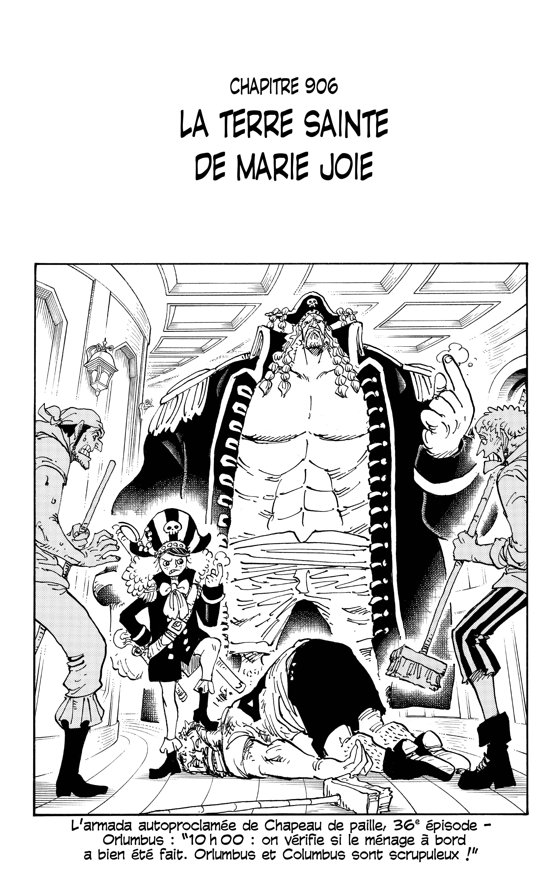 One Piece Chapitre 906 - Page 1