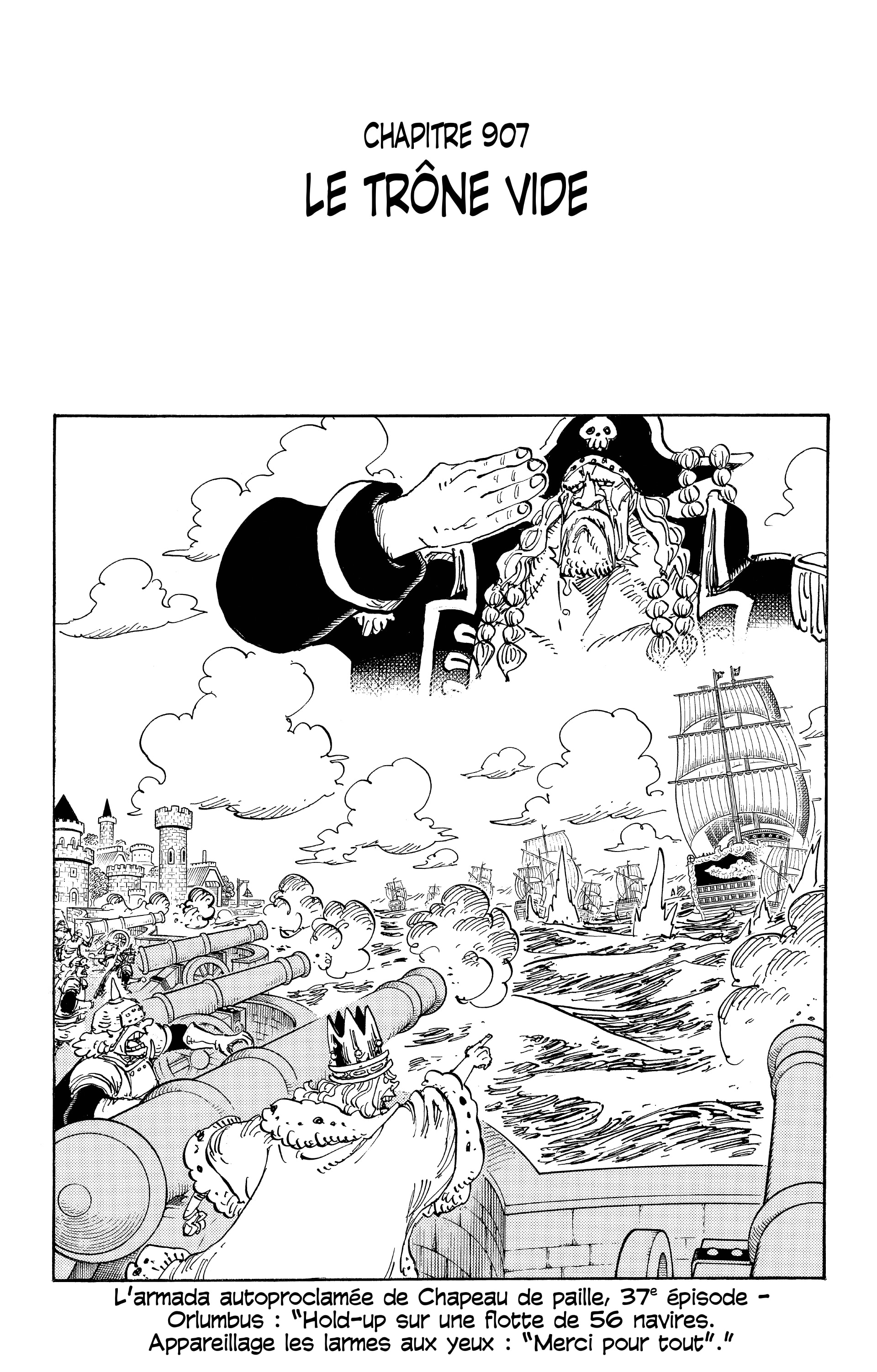 One Piece Chapitre 907 - Page 1