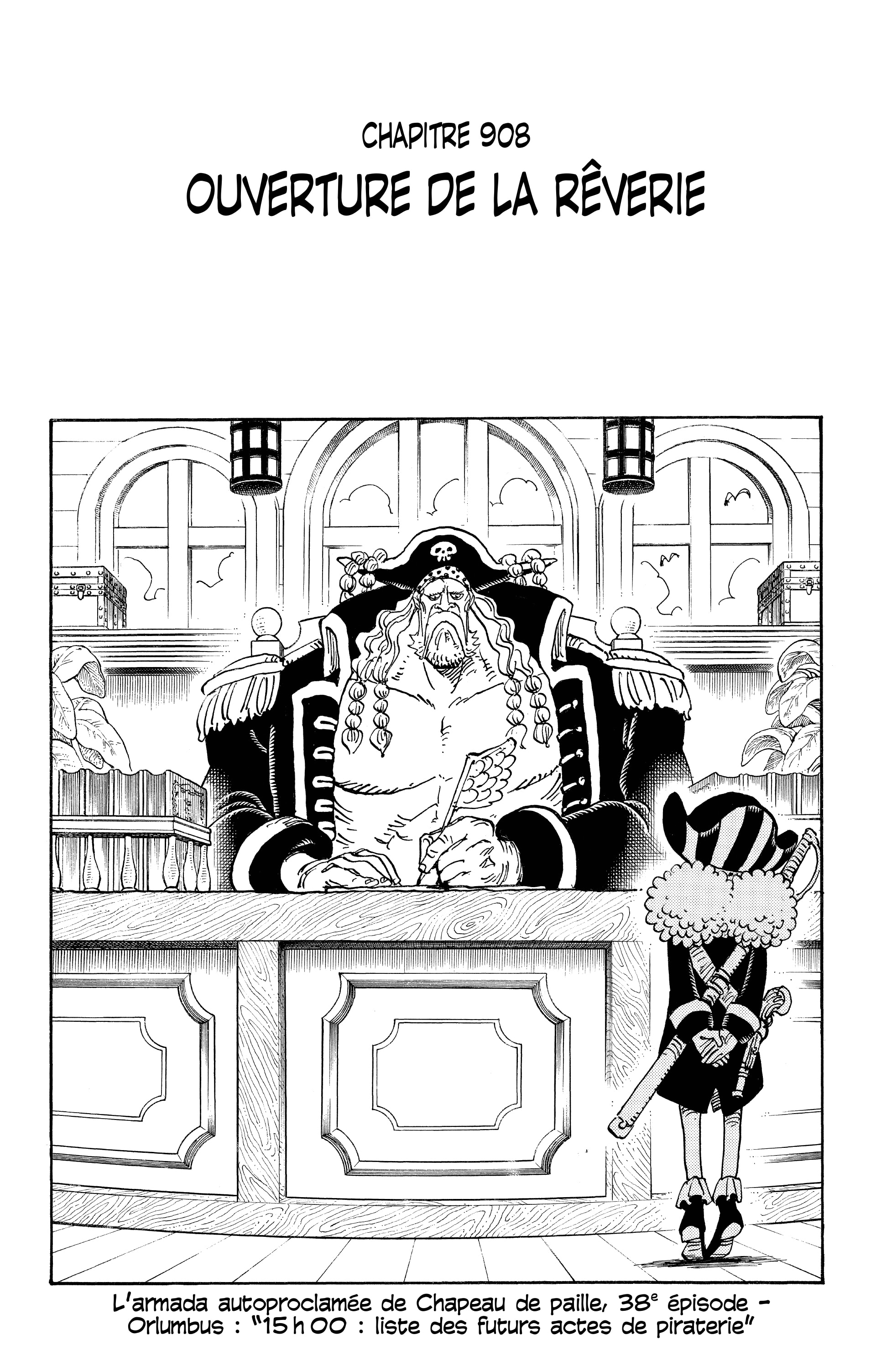 One Piece Chapitre 908 - Page 1