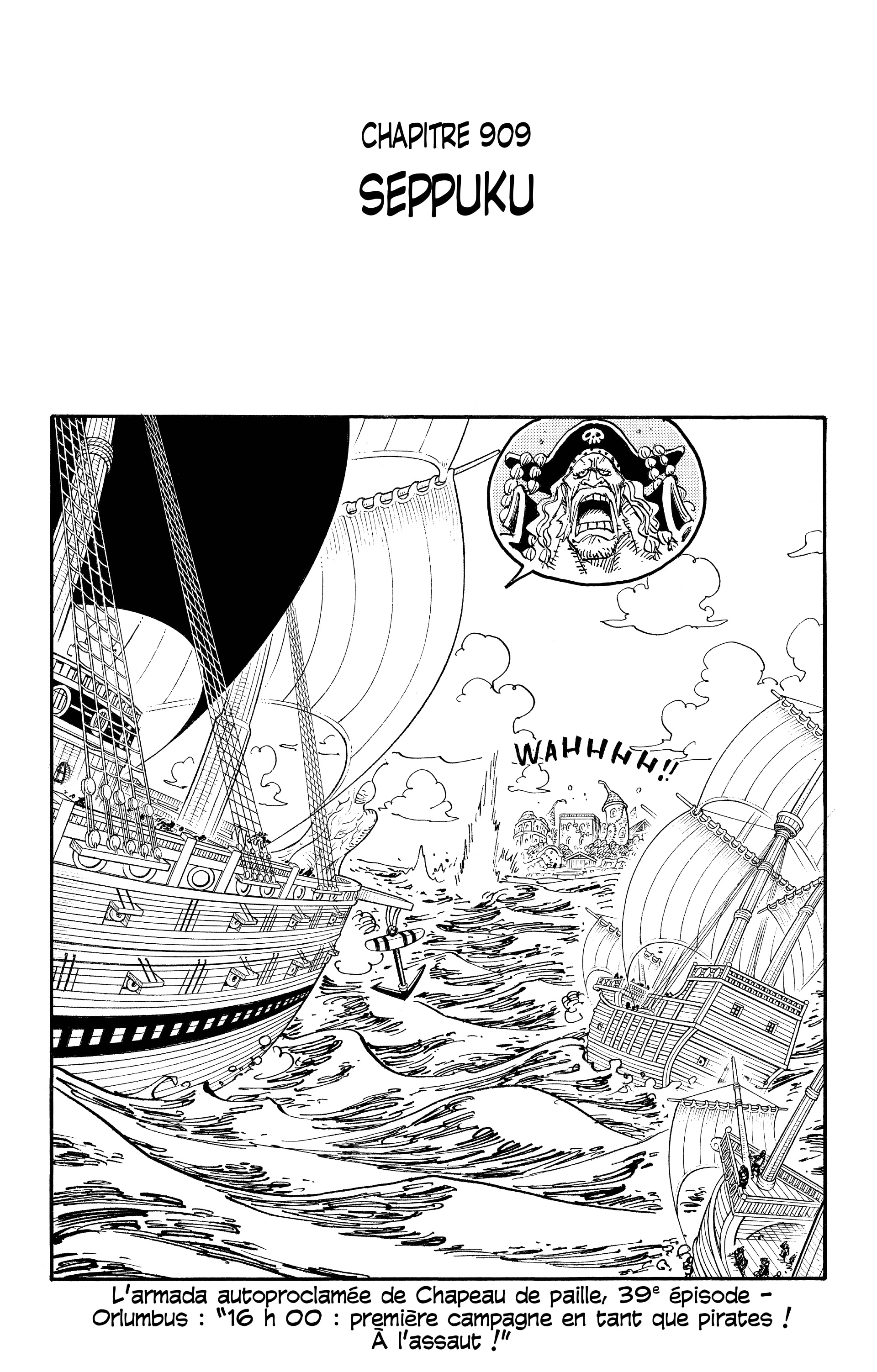 One Piece Chapitre 909 - Page 1