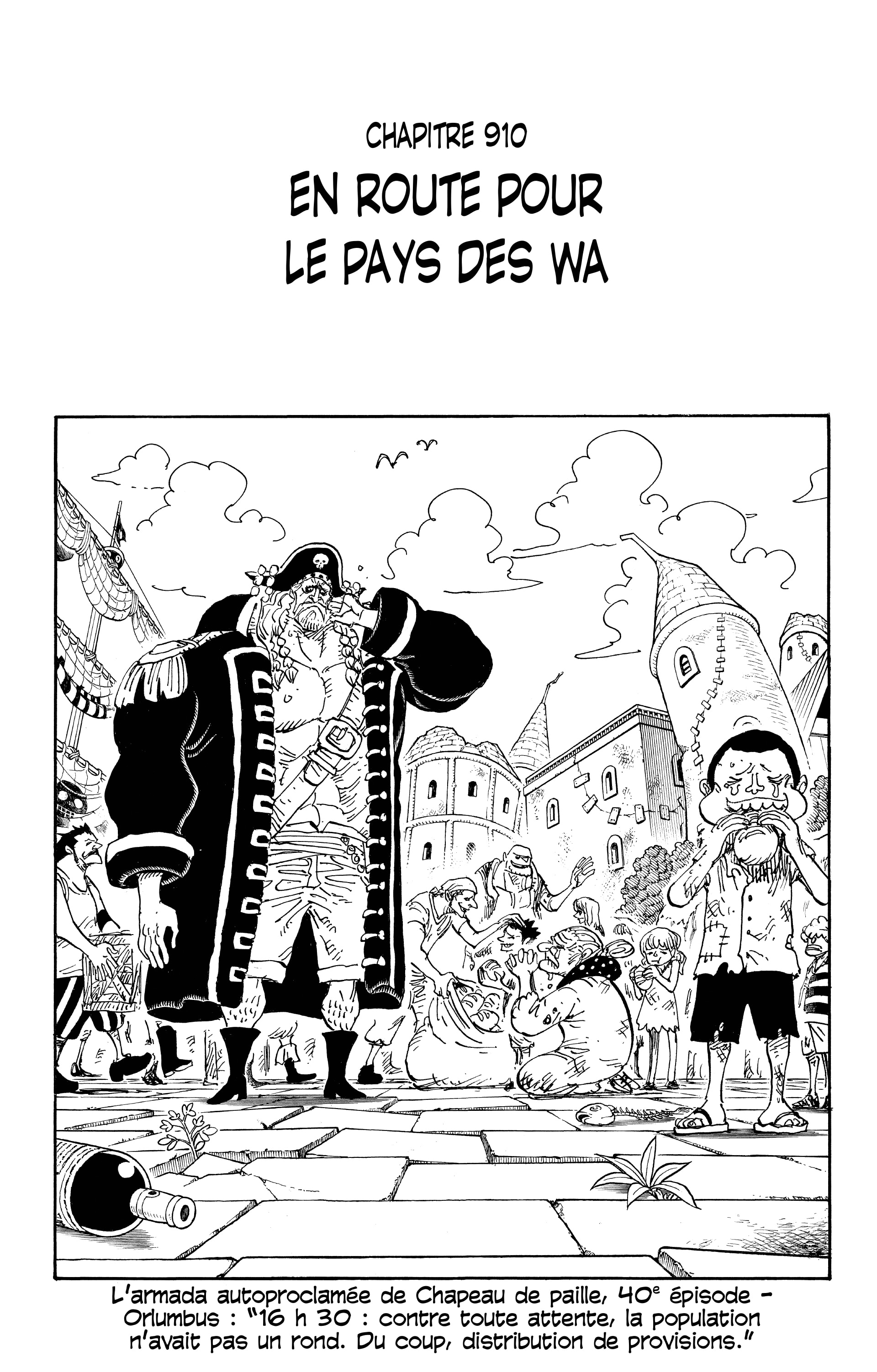 One Piece Chapitre 910 - Page 1