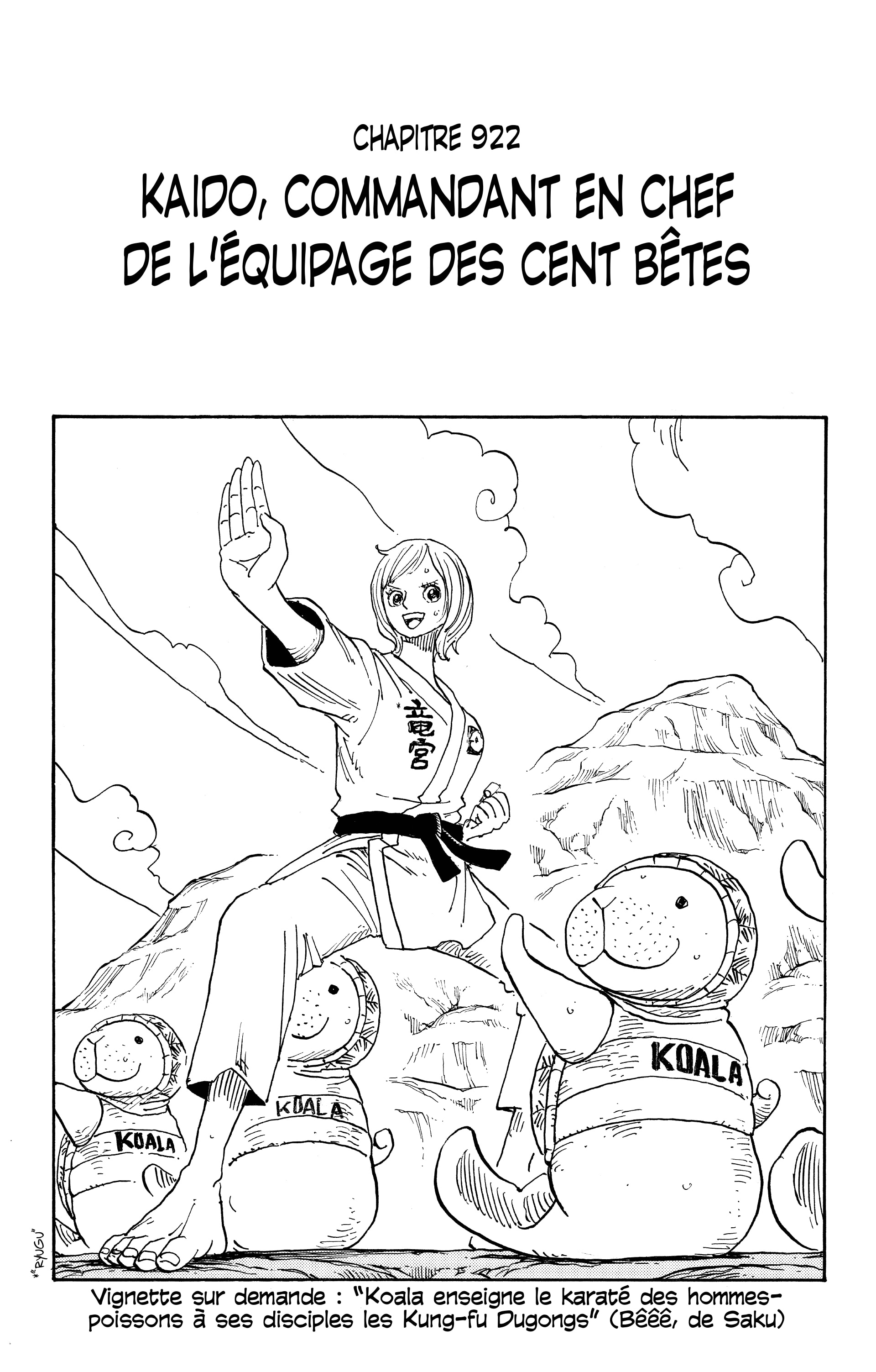 One Piece Chapitre 922 - Page 7