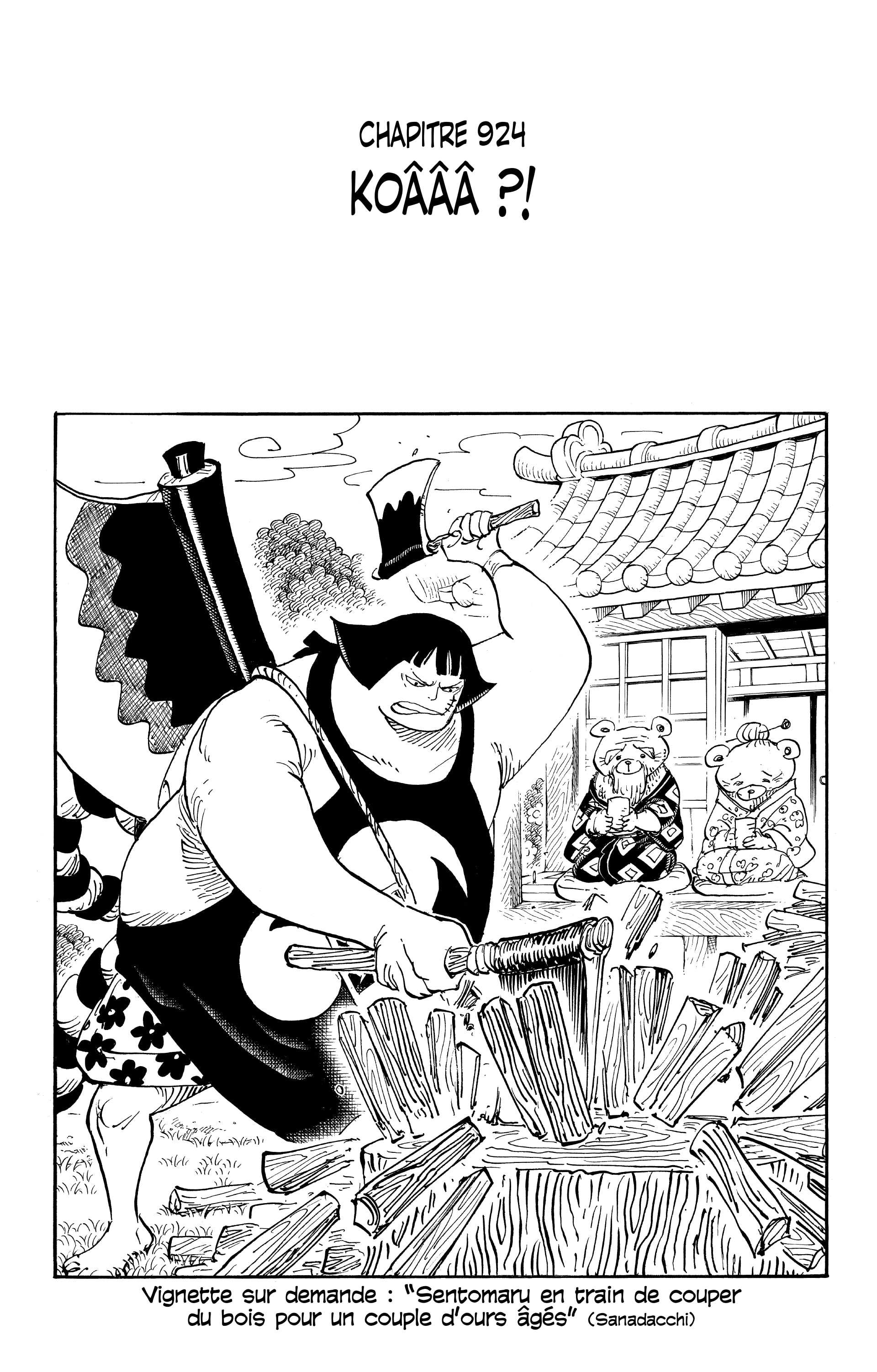 One Piece Chapitre 924 - Page 1