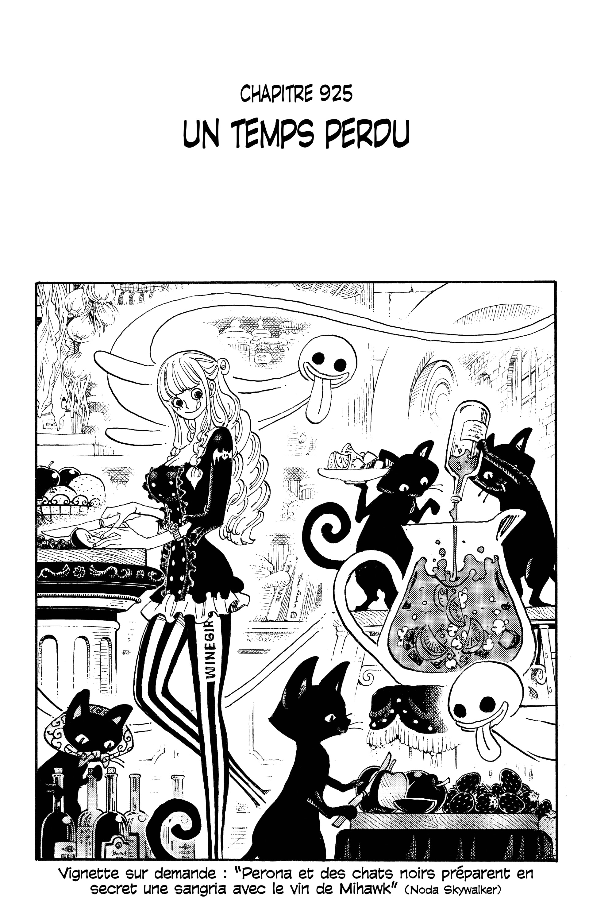 One Piece Chapitre 925 - Page 1
