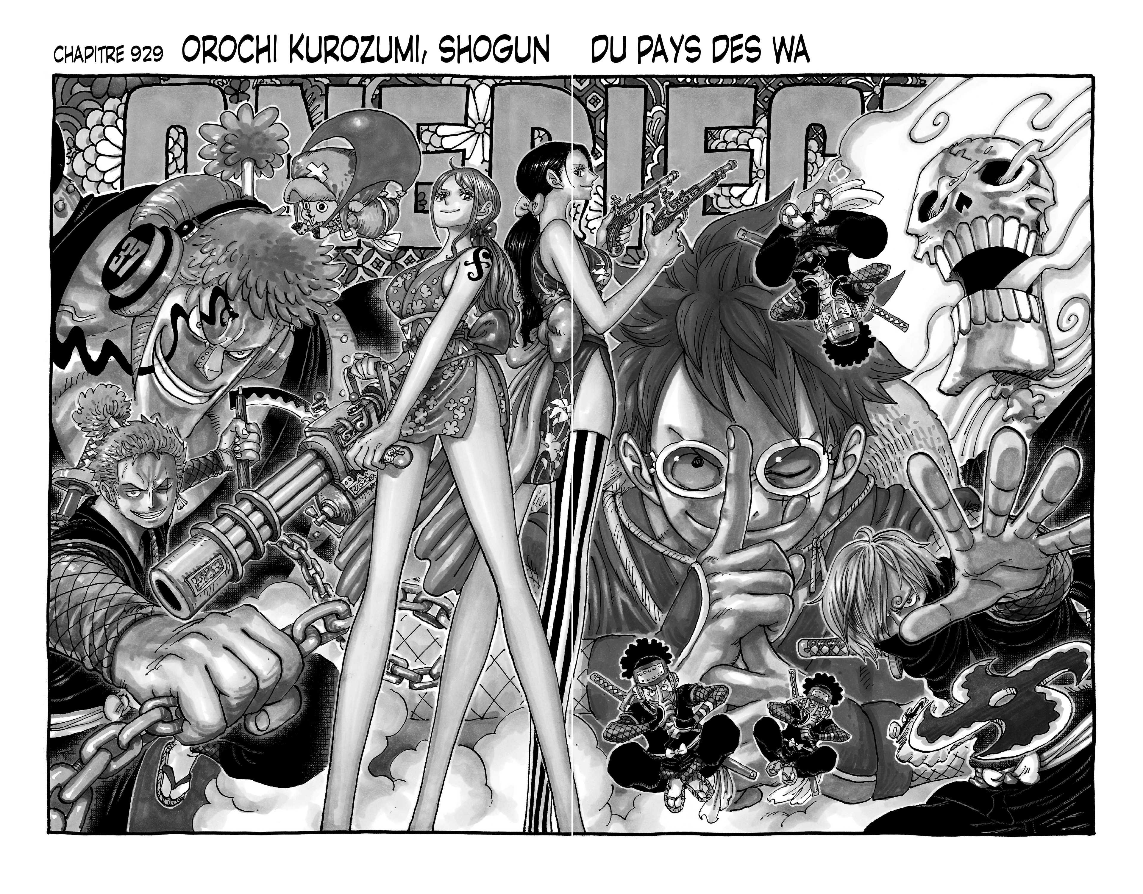 One Piece Chapitre 929 - Page 1