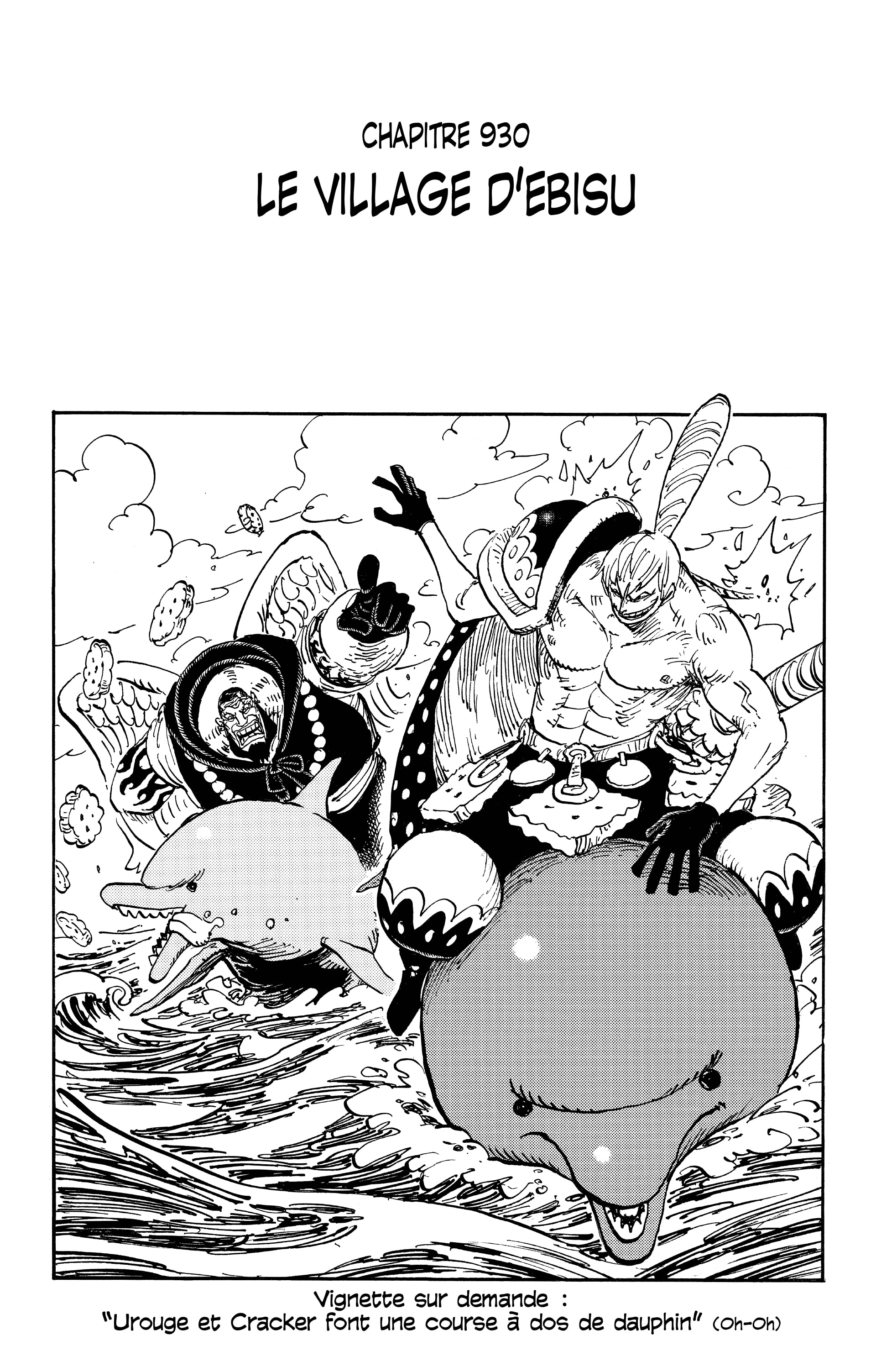 One Piece Chapitre 930 - Page 1