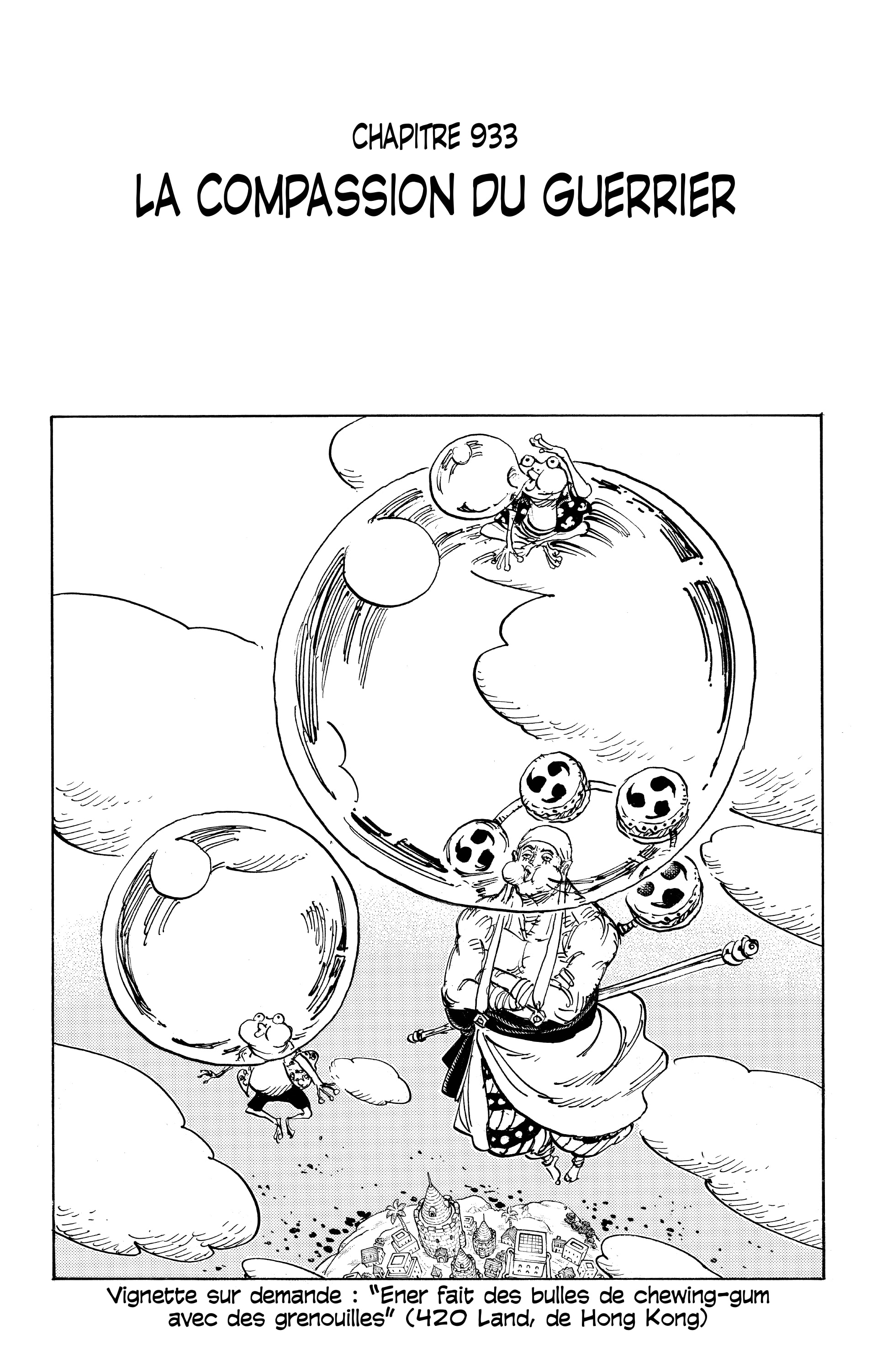 One Piece Chapitre 933 - Page 1