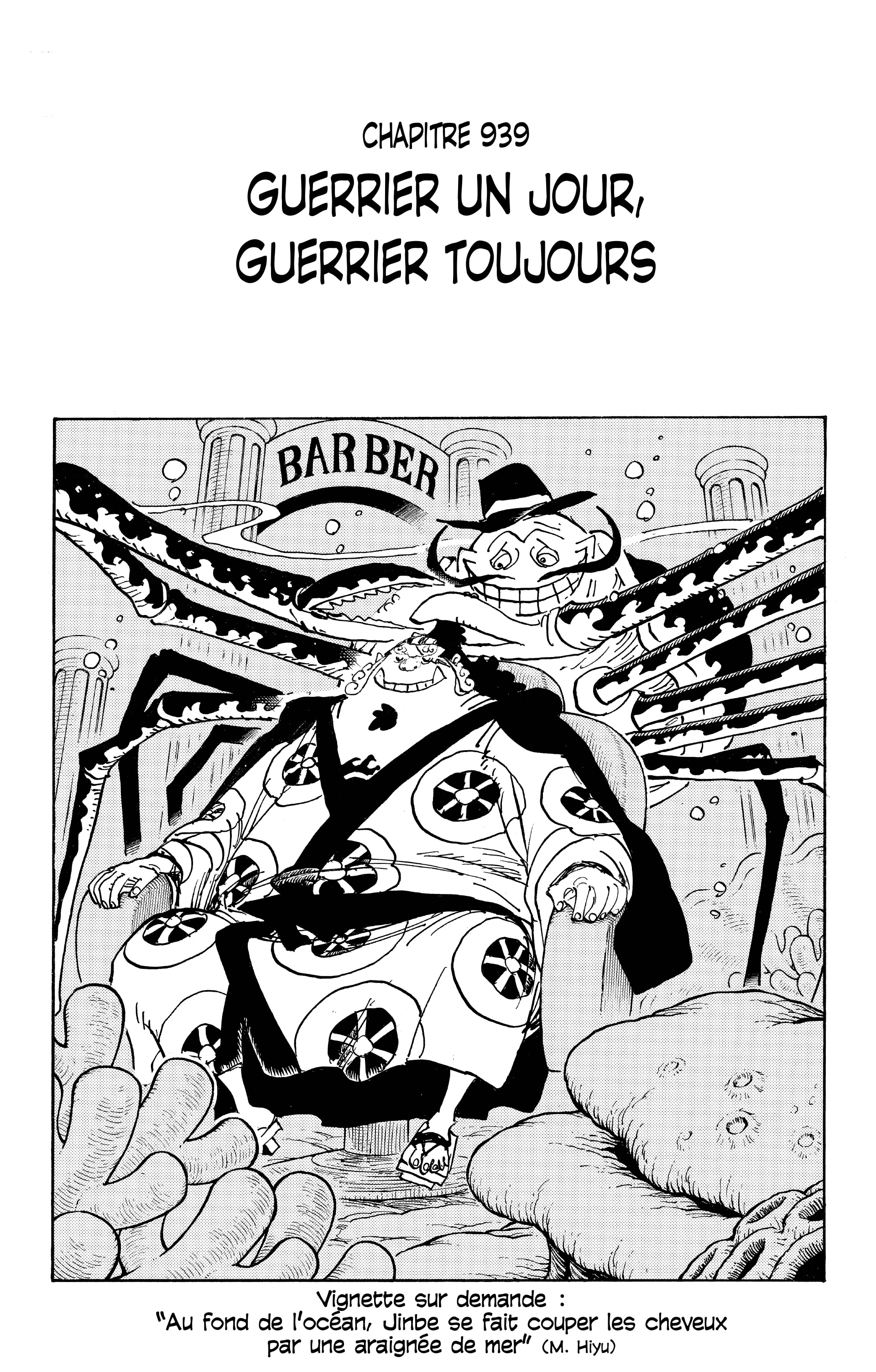 One Piece Chapitre 939 - Page 1