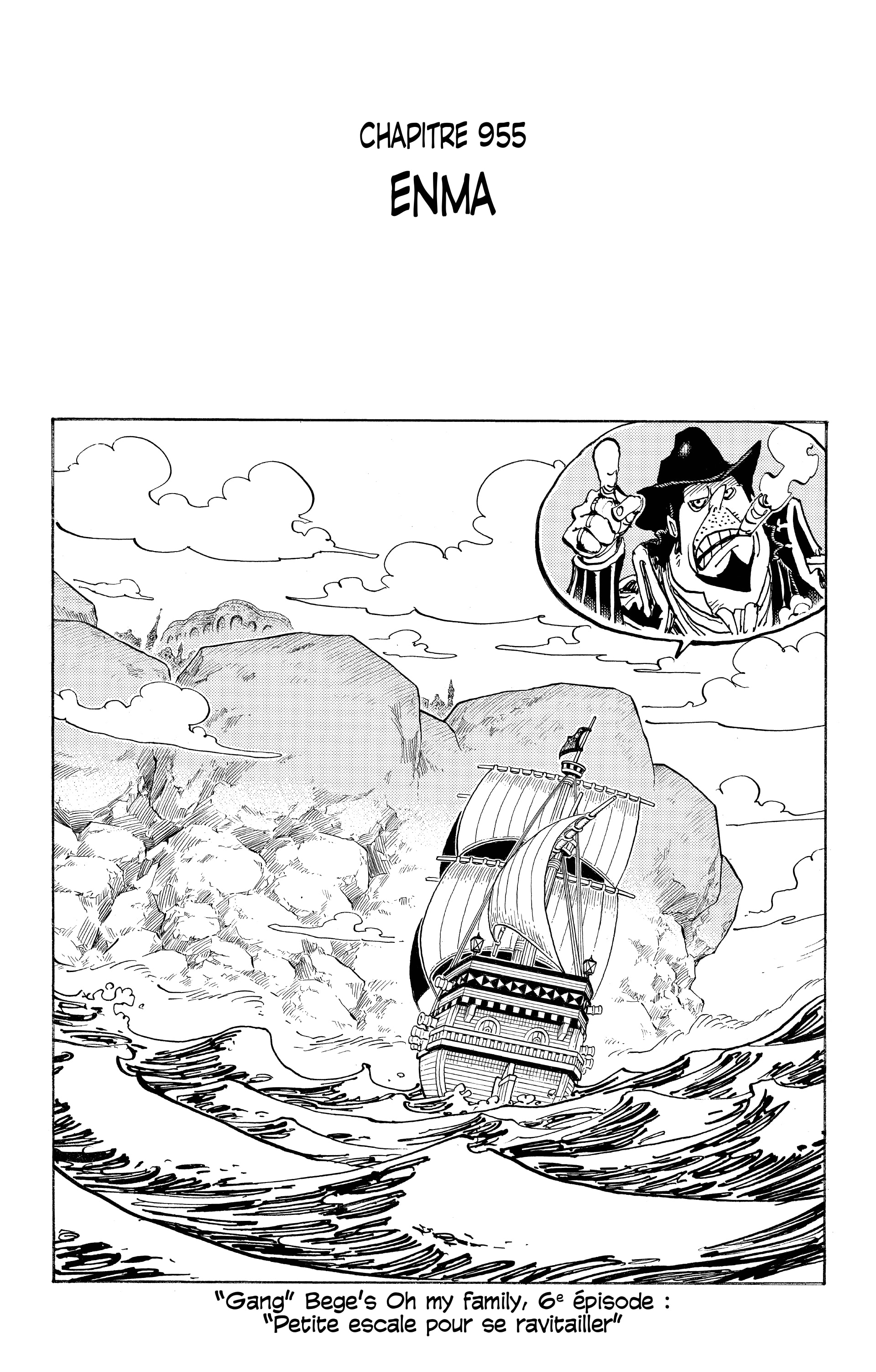 One Piece Chapitre 955 - Page 1