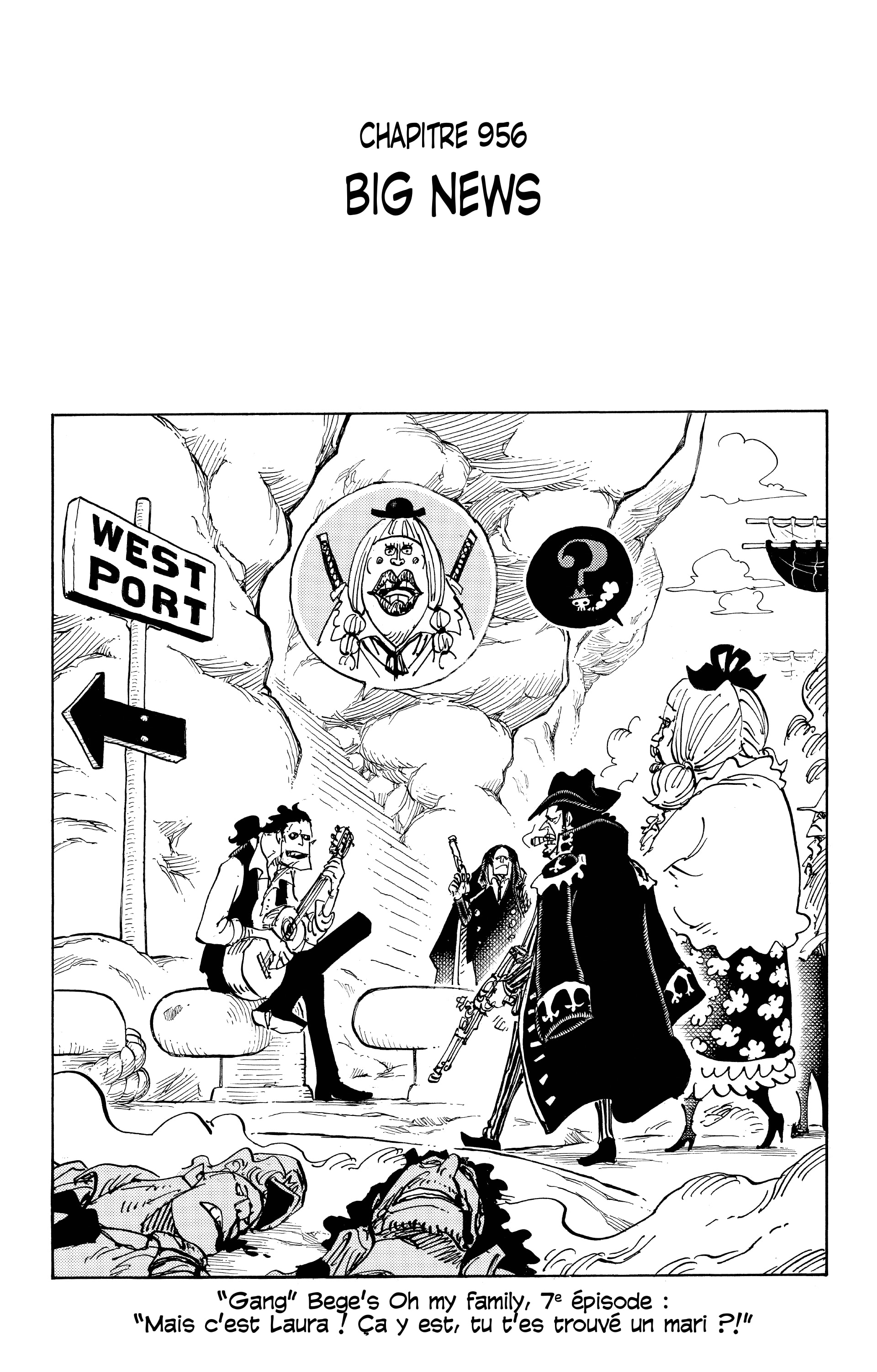 One Piece Chapitre 956 - Page 1