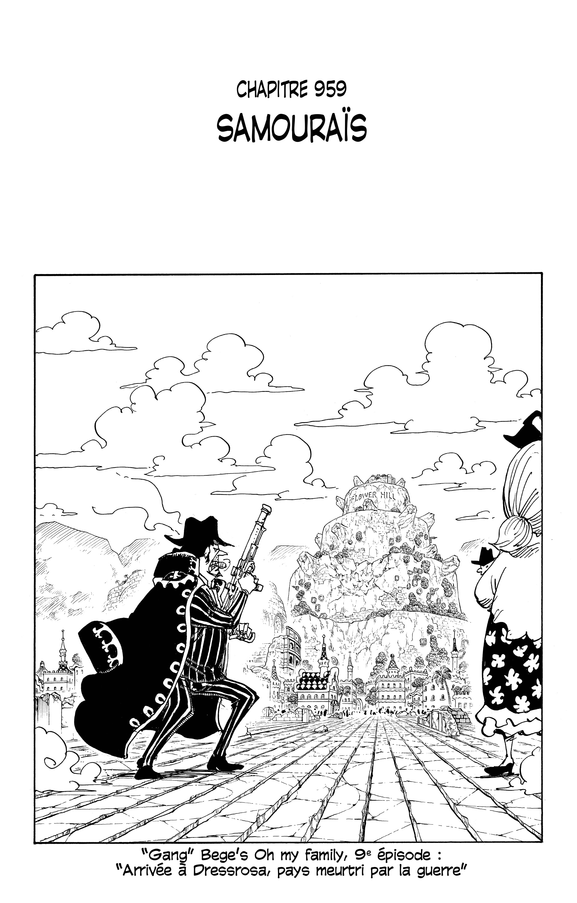 One Piece Chapitre 959 - Page 1