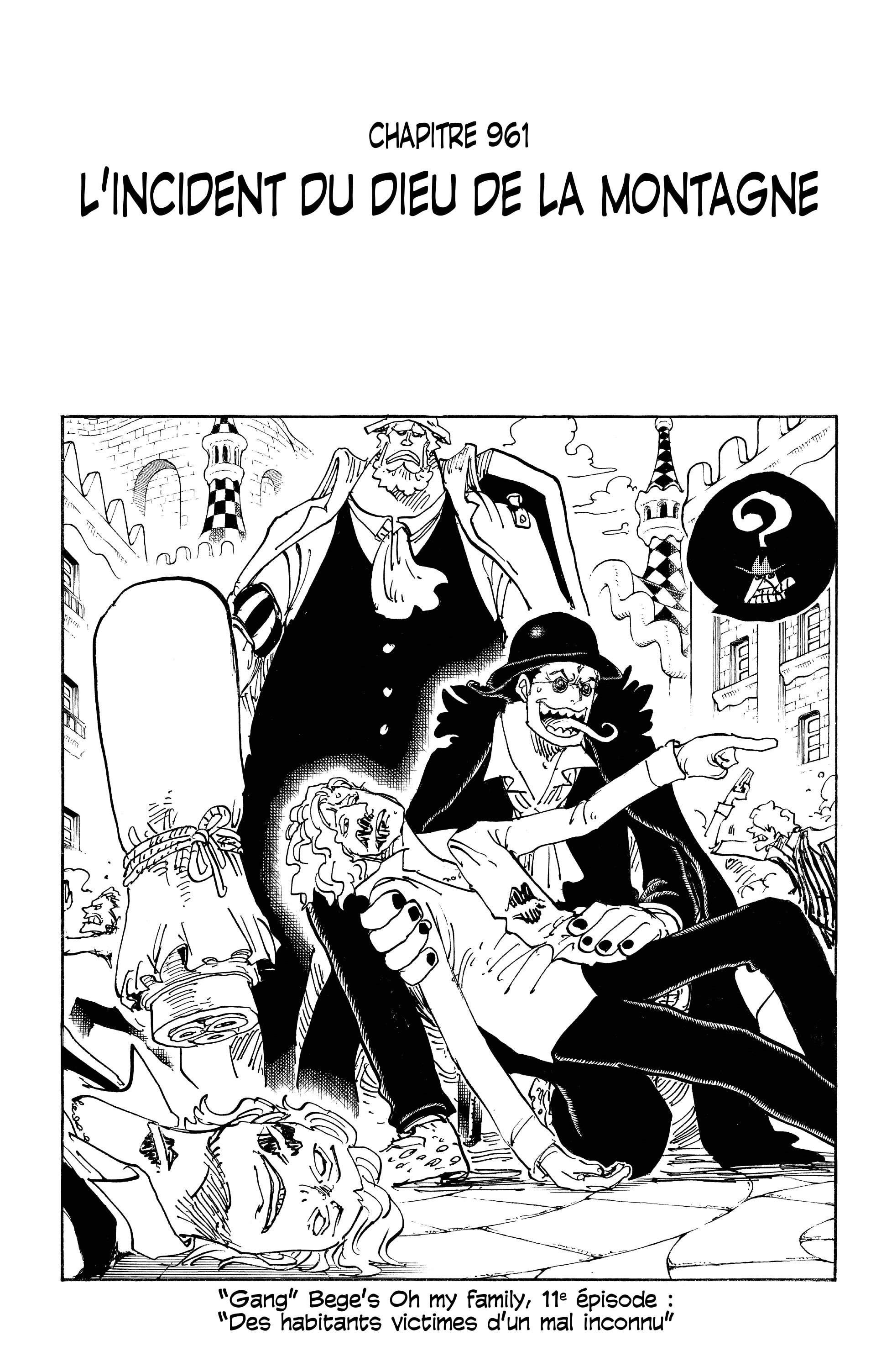 One Piece Chapitre 961 - Page 1