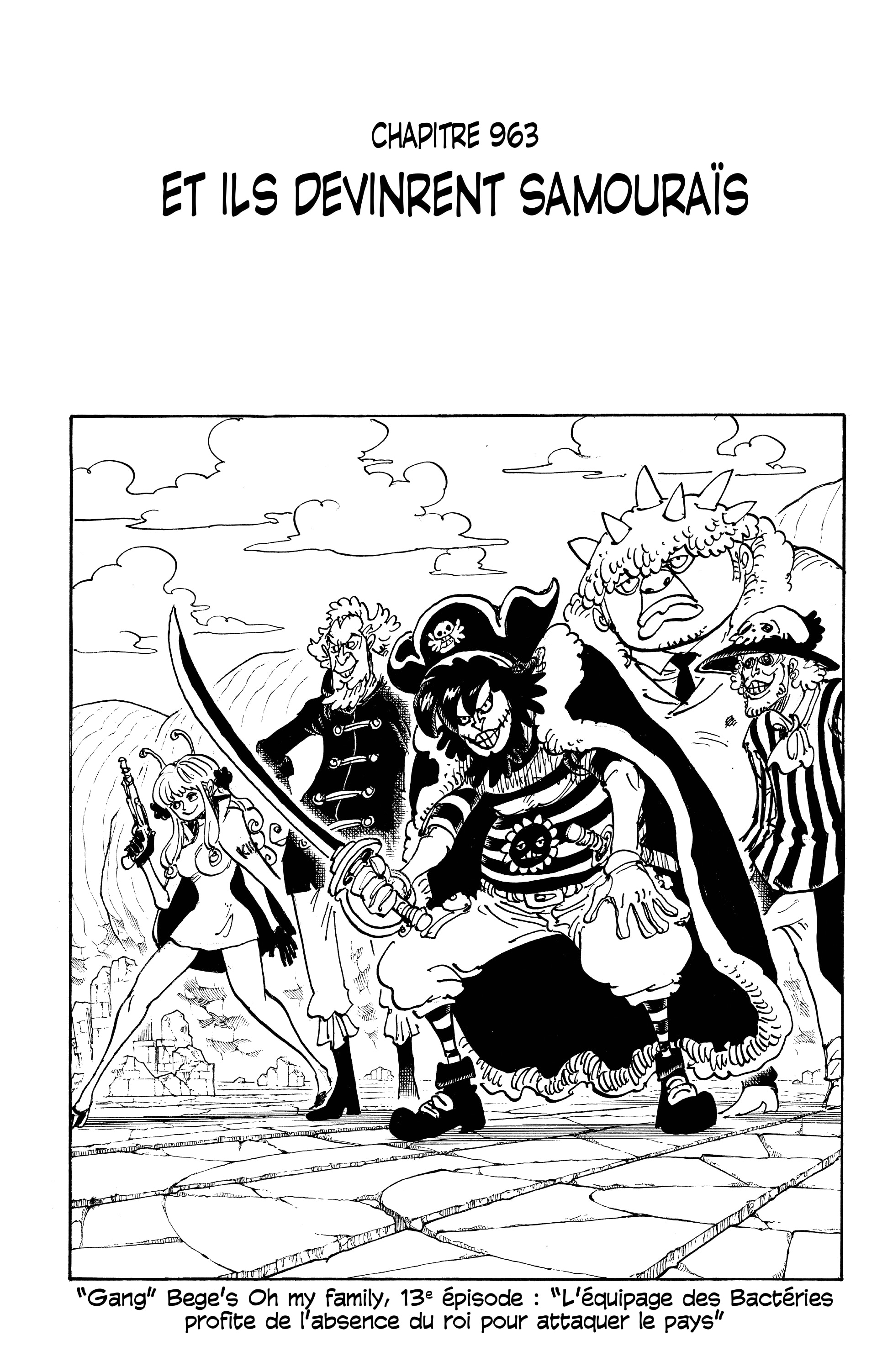 One Piece Chapitre 963 - Page 1